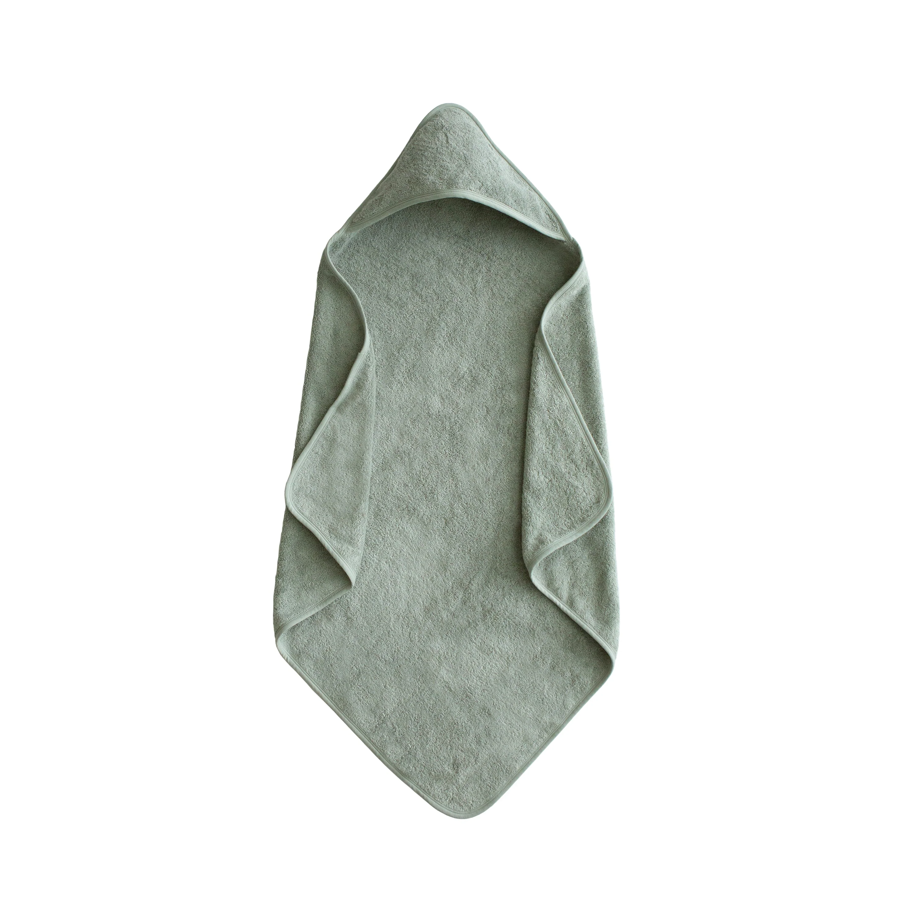 Mushie Organic Cotton Baby Hooded Towel - Image 9