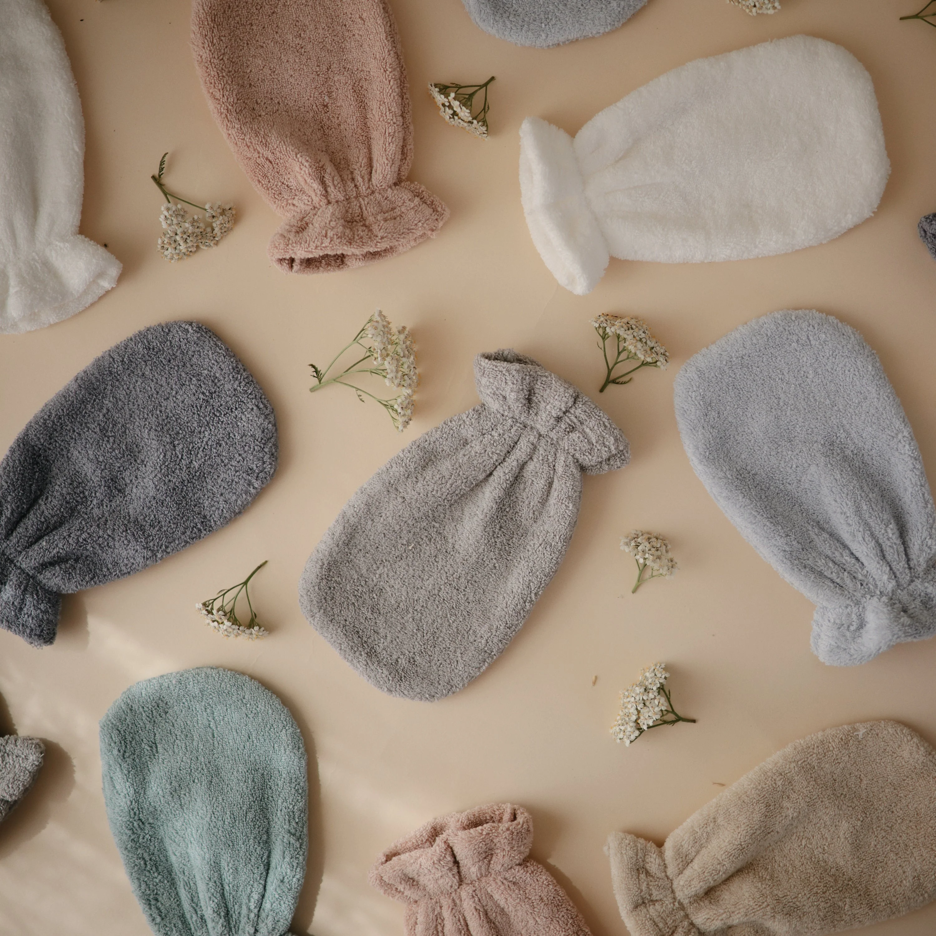 Mushie Organic Cotton Bath Mitt - Image 37