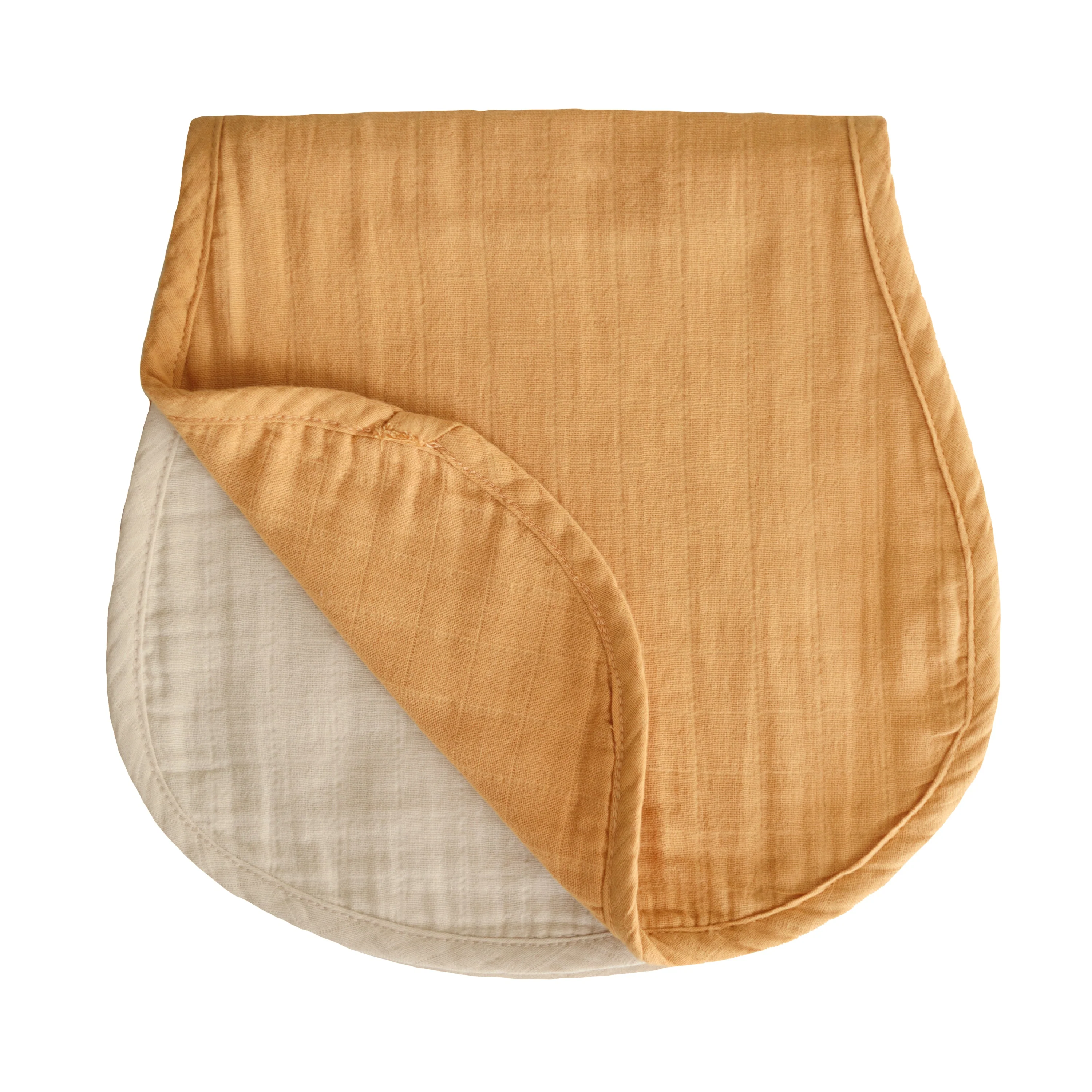 Mushie Organic Cotton Muslin Burp Cloth 2-Pack - Image 3