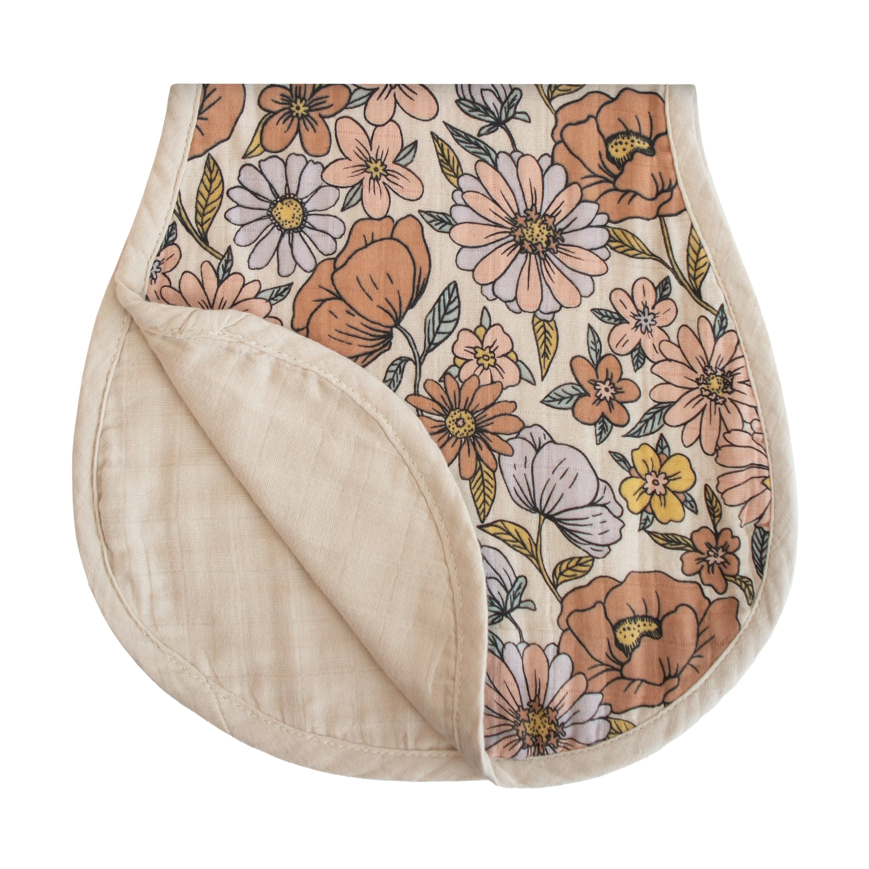 Mushie Organic Cotton Muslin Burp Cloth 2-Pack - Image 9