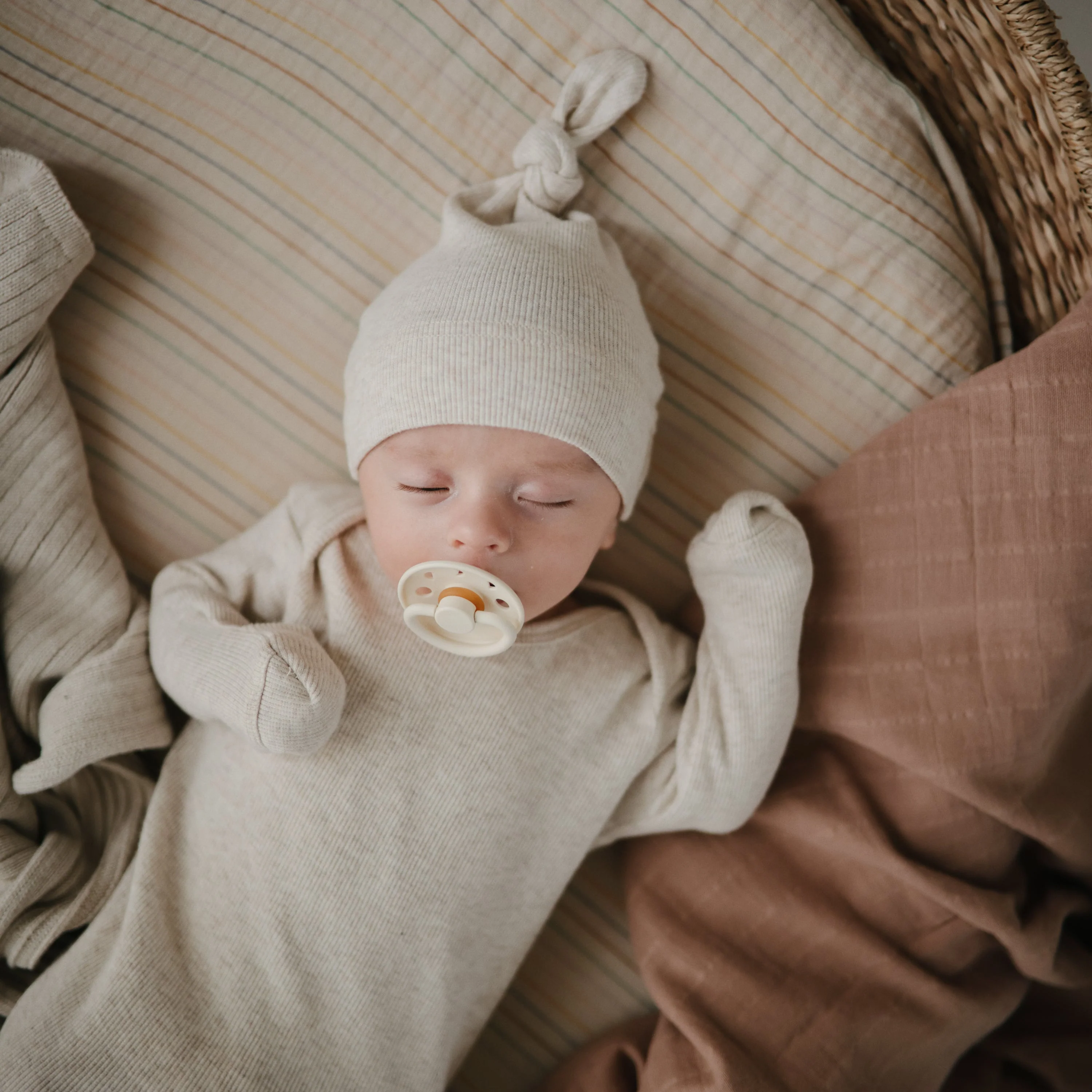 Mushie Organic Cotton Muslin Cloths 3-Pack - Image 33