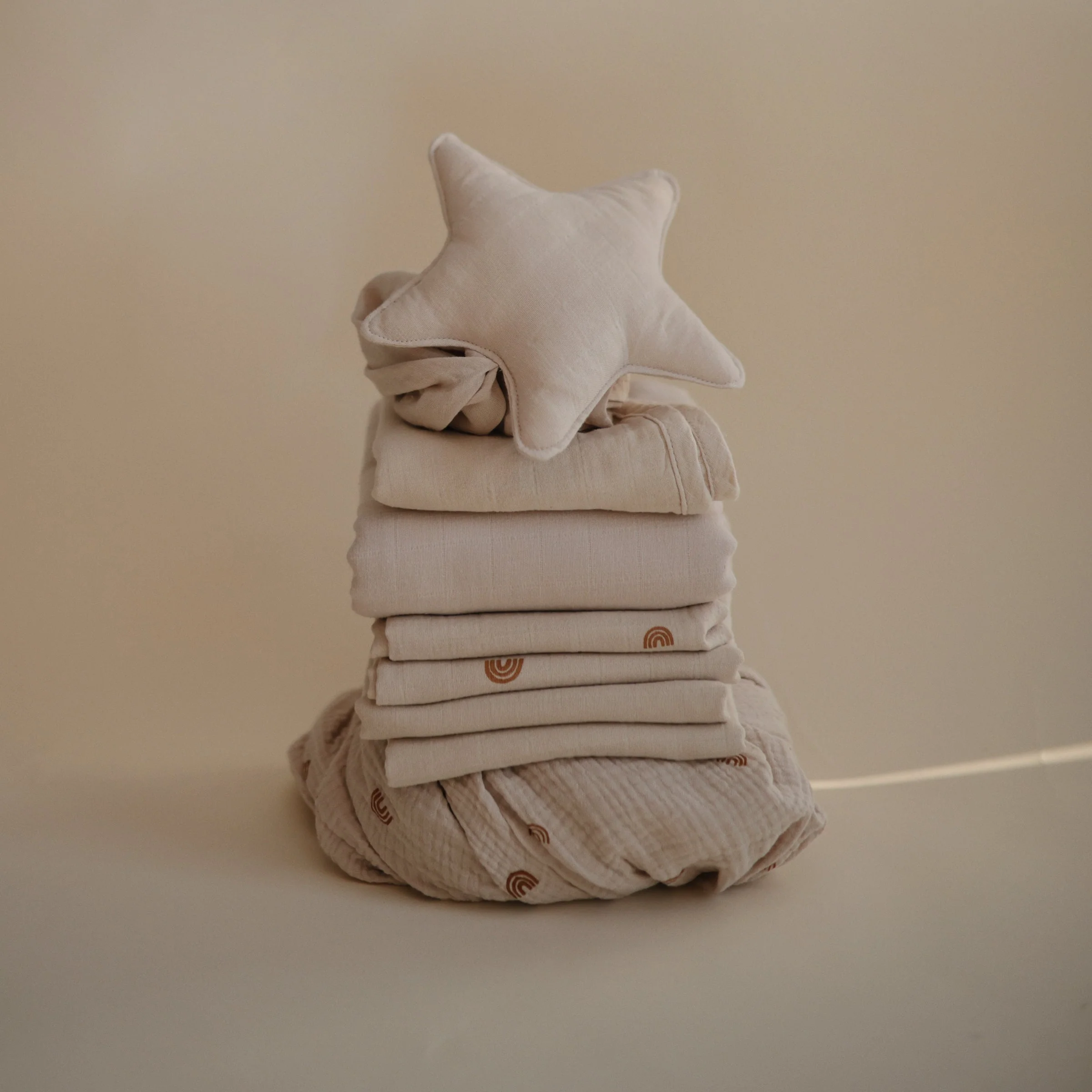 Mushie Organic Cotton Muslin Cloths 3-Pack - Image 40