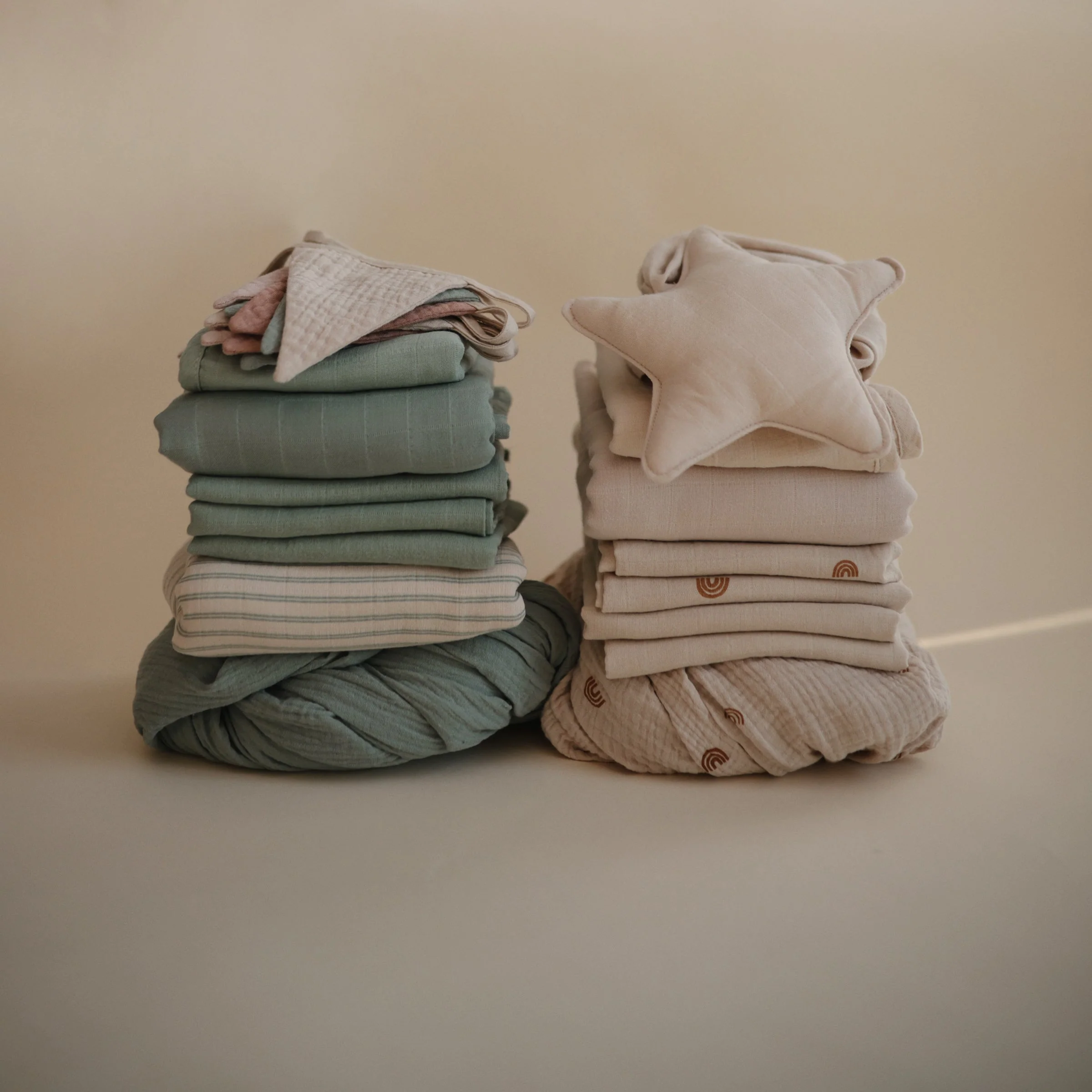 Mushie Organic Cotton Muslin Cloths 3-Pack - Image 41