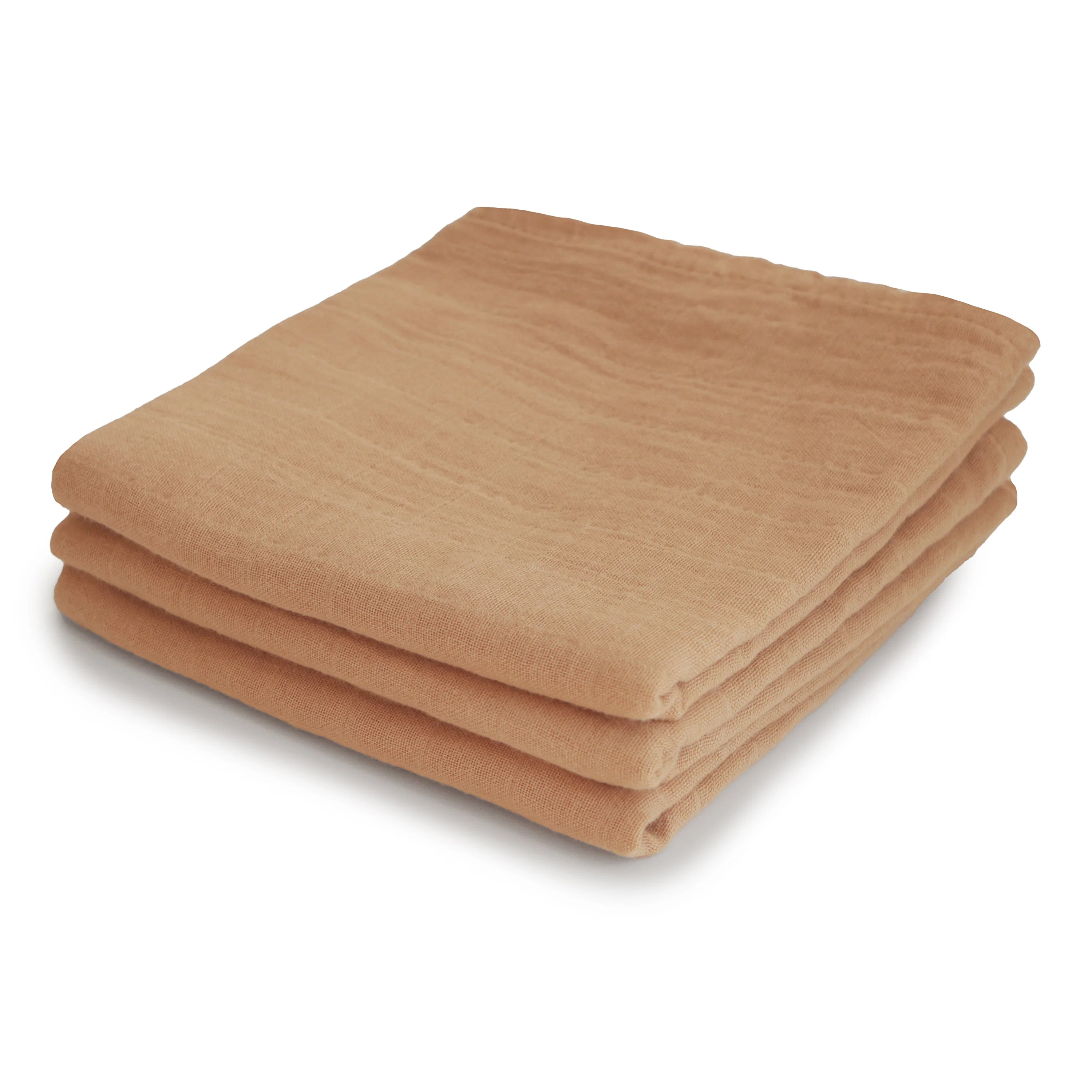 Mushie Organic Cotton Muslin Cloths 3-Pack - Image 7