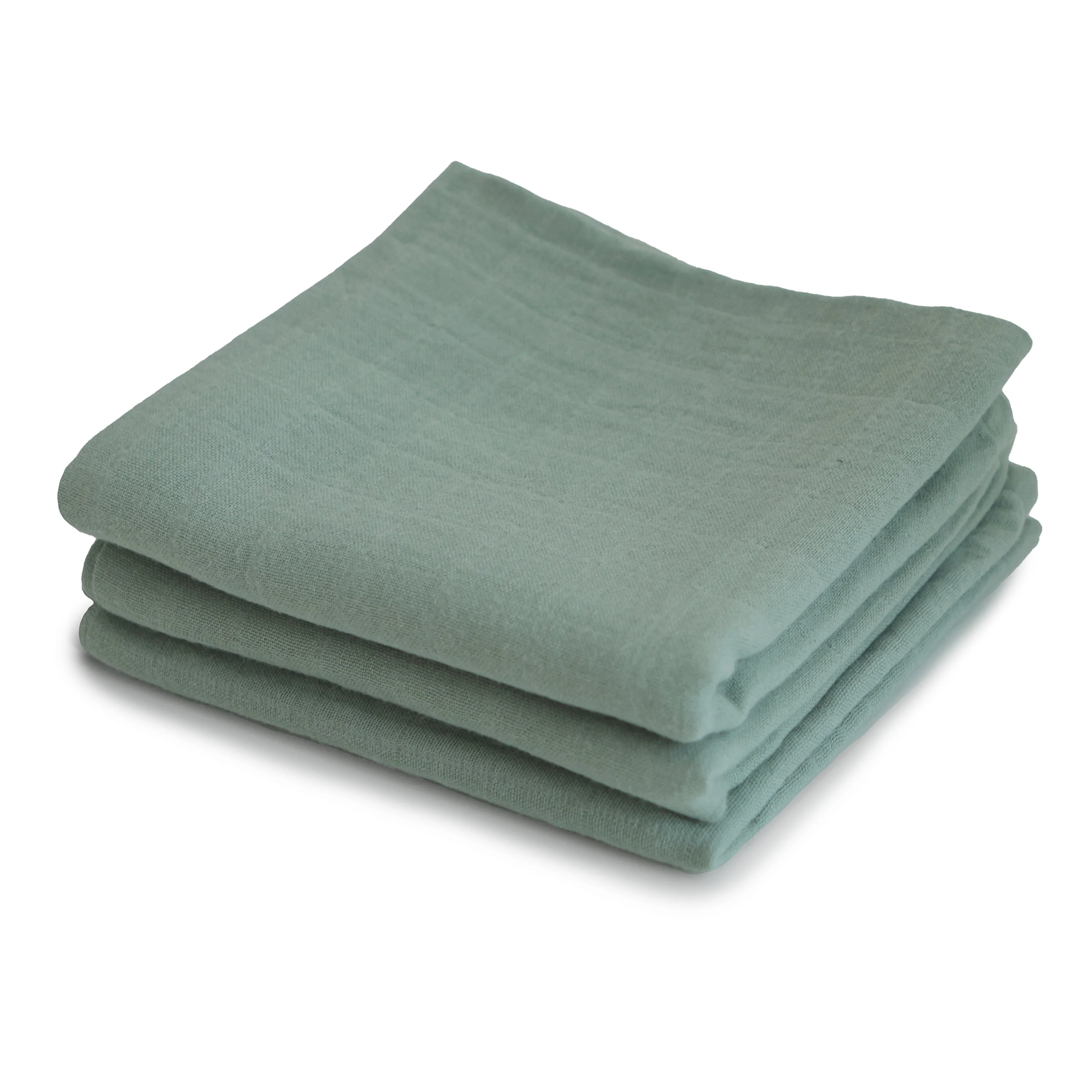 Mushie Organic Cotton Muslin Cloths 3-Pack - Image 8
