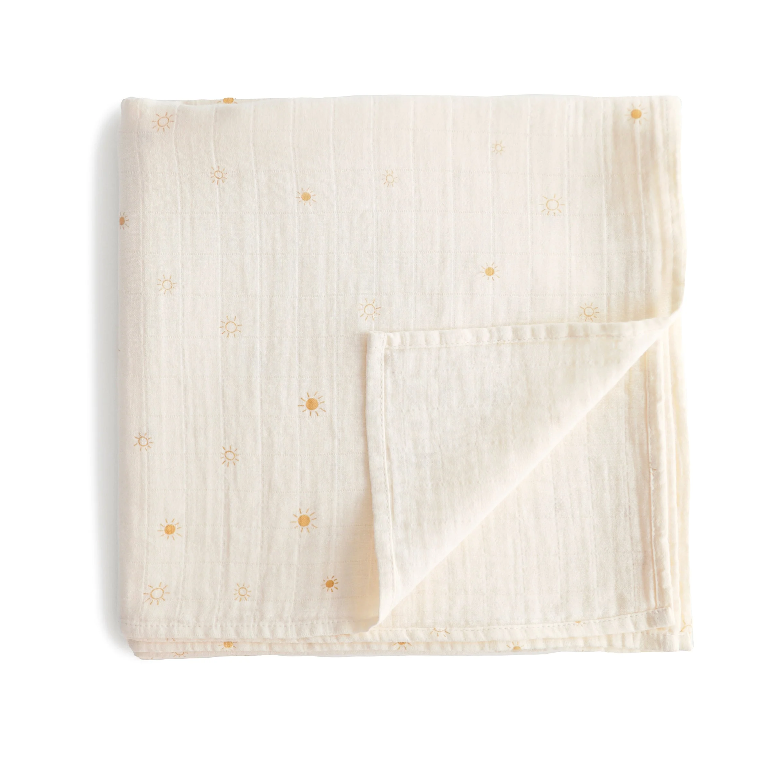 Mushie Organic Cotton Muslin Swaddle Blanket - Image 10