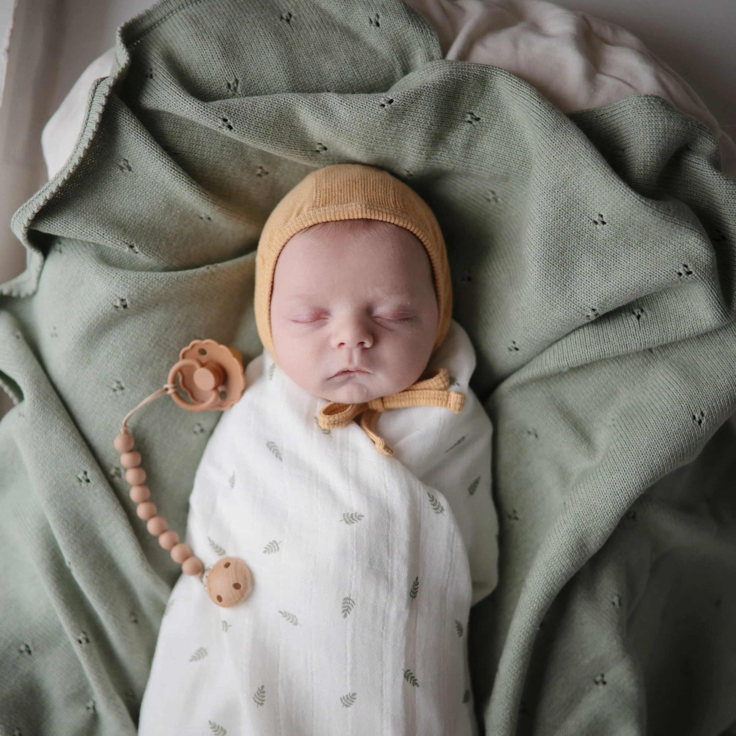 Mushie Organic Cotton Muslin Swaddle Blanket - Image 106