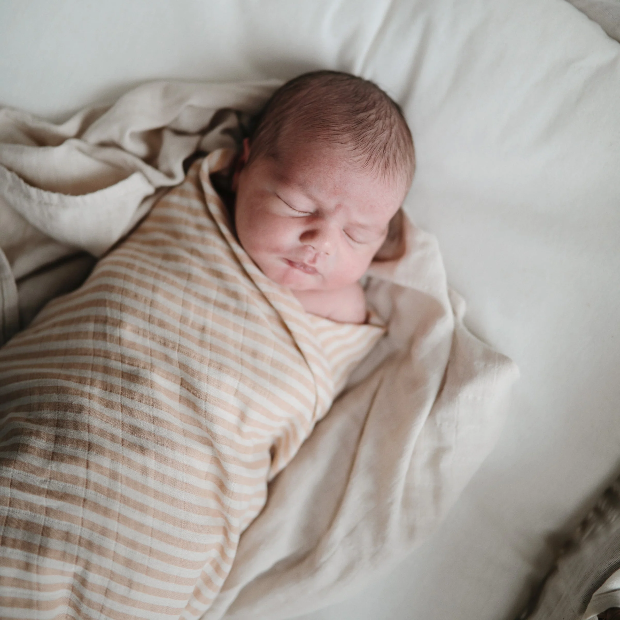 Mushie Organic Cotton Muslin Swaddle Blanket - Image 107