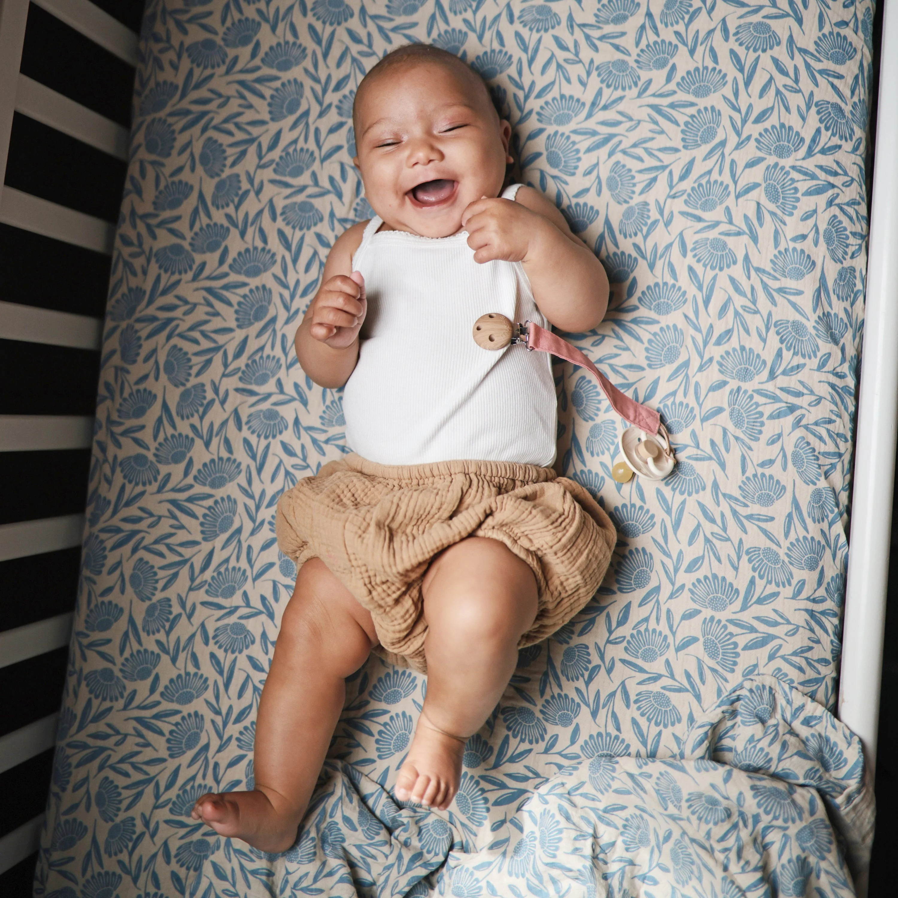 Mushie Organic Cotton Muslin Swaddle Blanket - Image 116