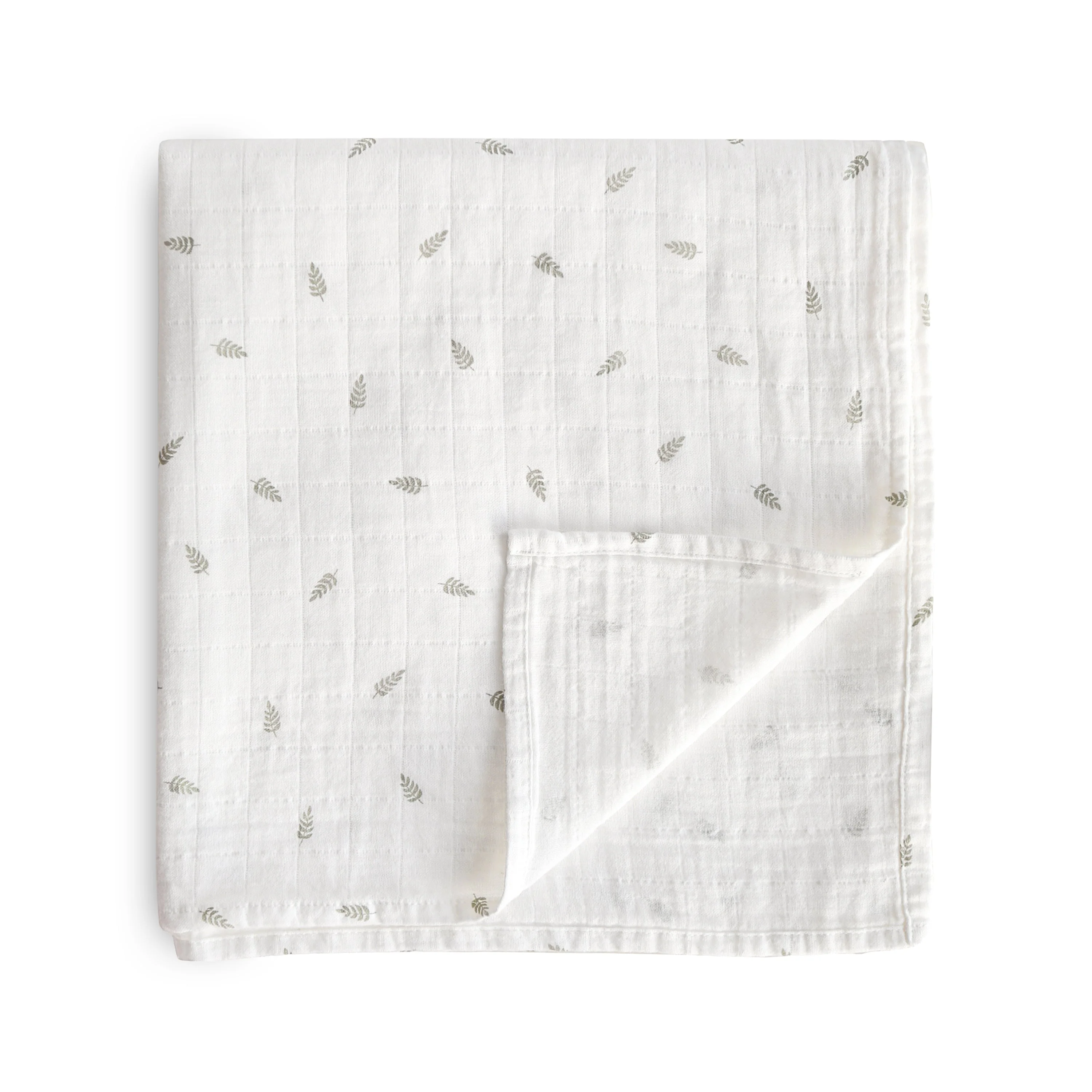 Mushie Organic Cotton Muslin Swaddle Blanket - Image 12