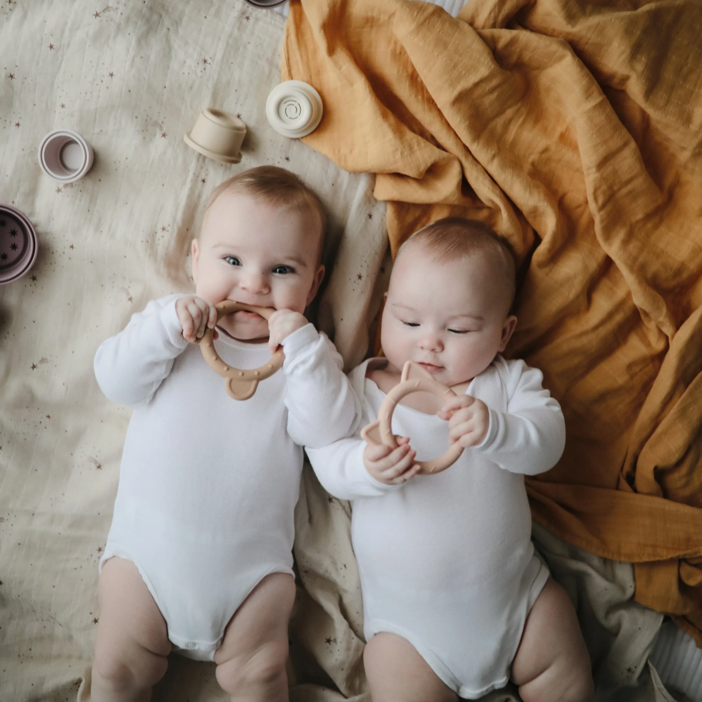 Mushie Organic Cotton Muslin Swaddle Blanket - Image 132