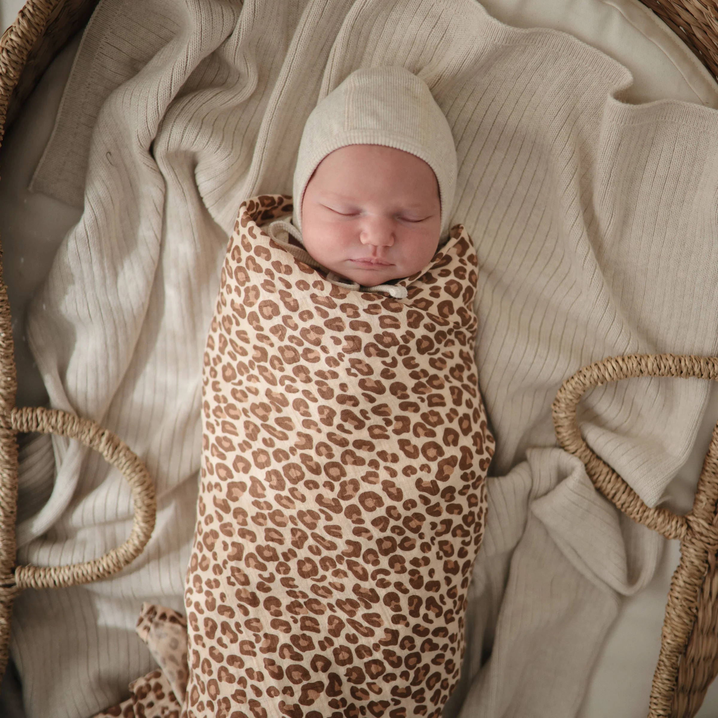 Mushie Organic Cotton Muslin Swaddle Blanket - Image 134