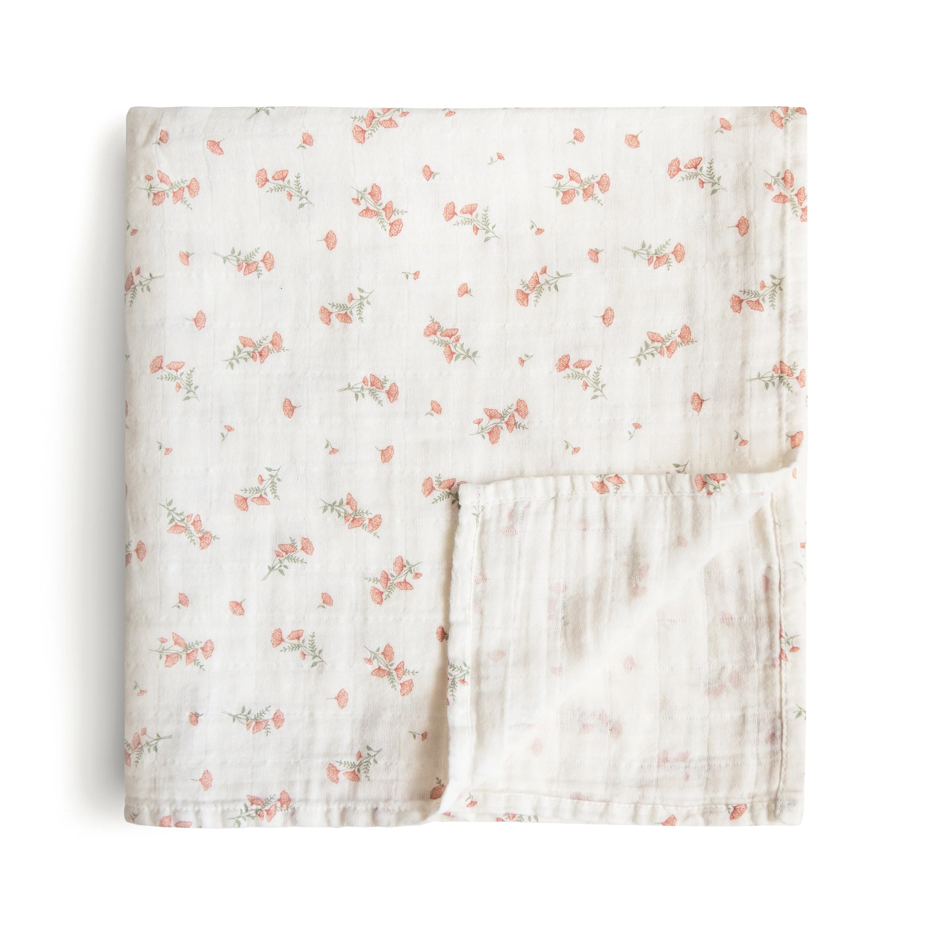 Mushie Organic Cotton Muslin Swaddle Blanket - Image 15