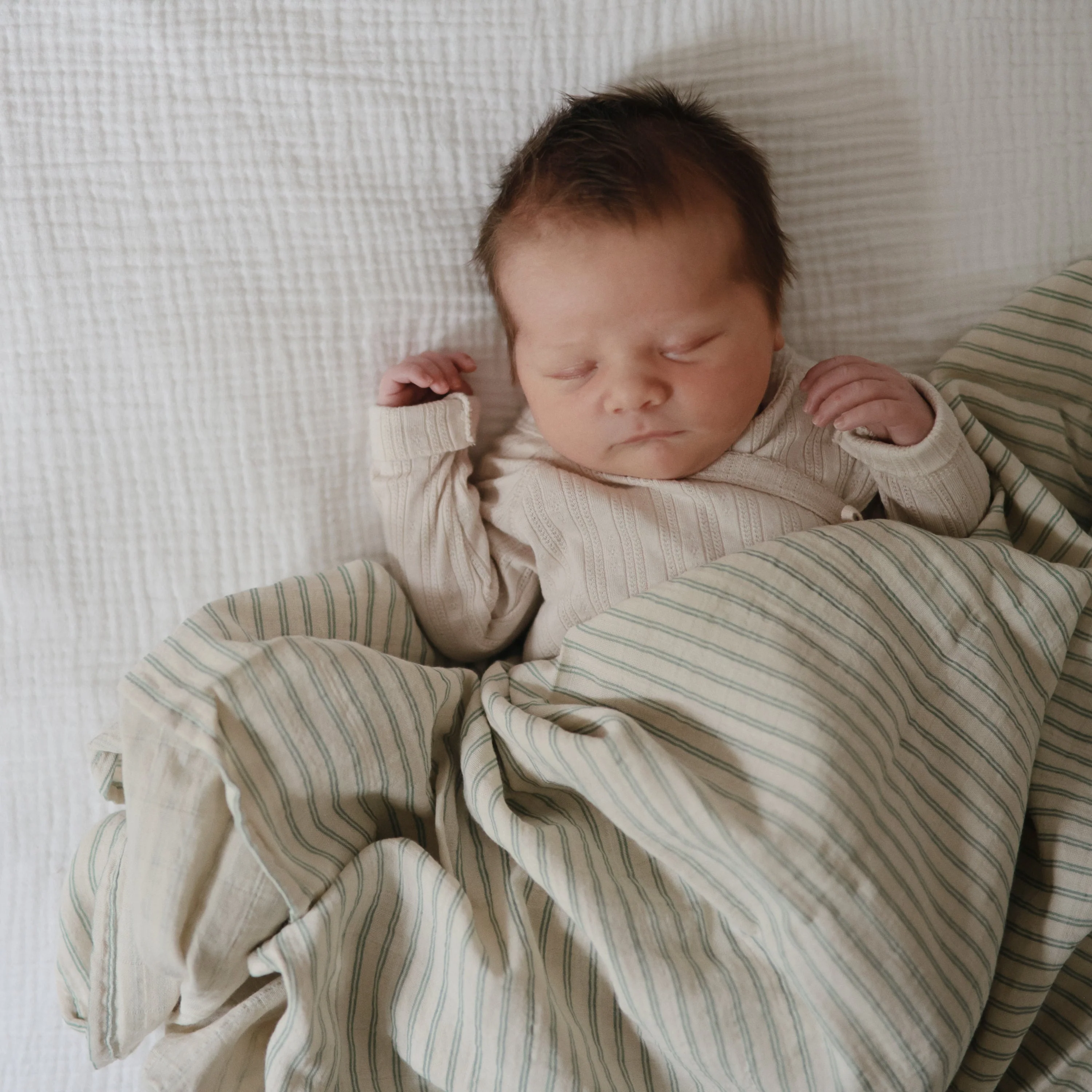 Mushie Organic Cotton Muslin Swaddle Blanket - Image 153