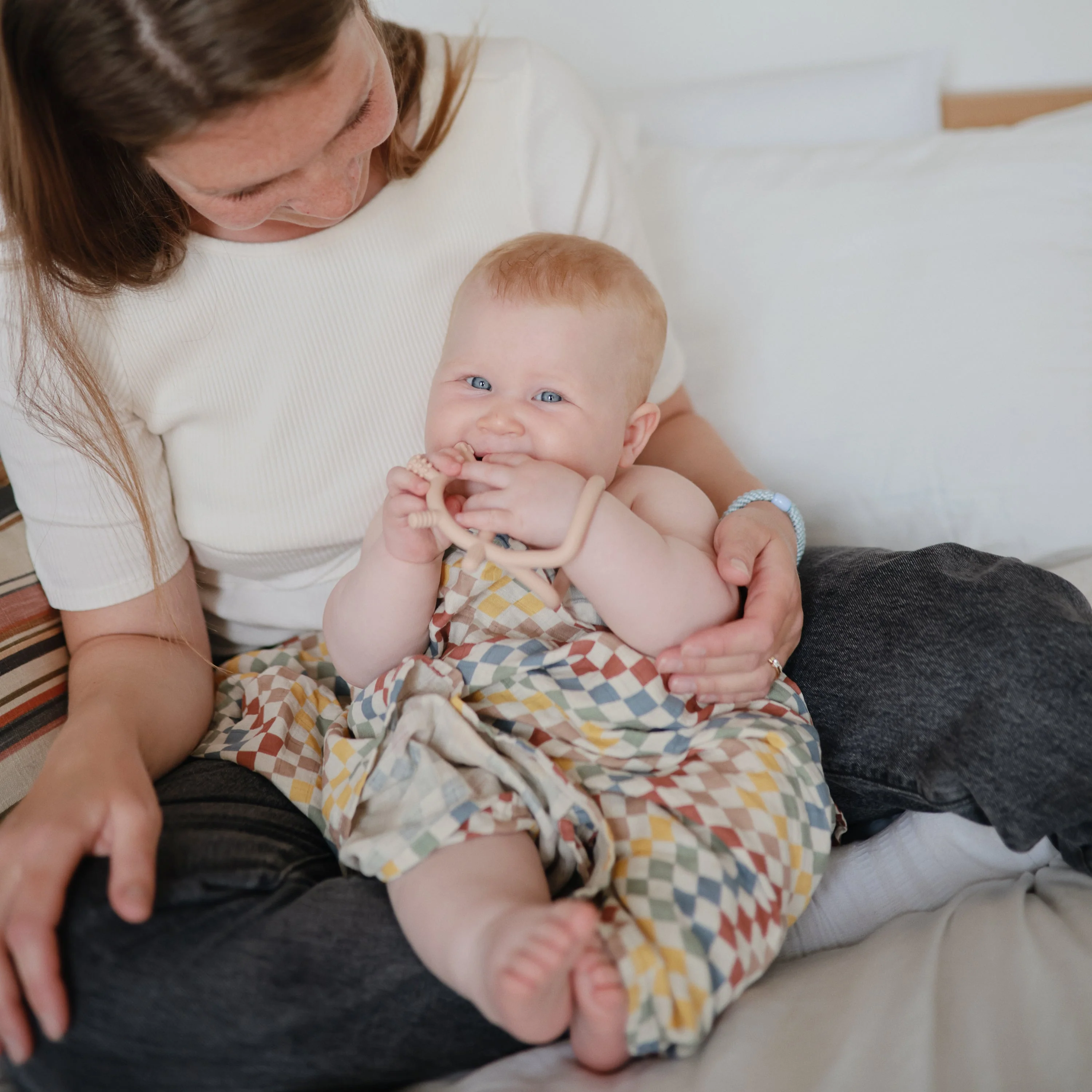 Mushie Organic Cotton Muslin Swaddle Blanket - Image 165