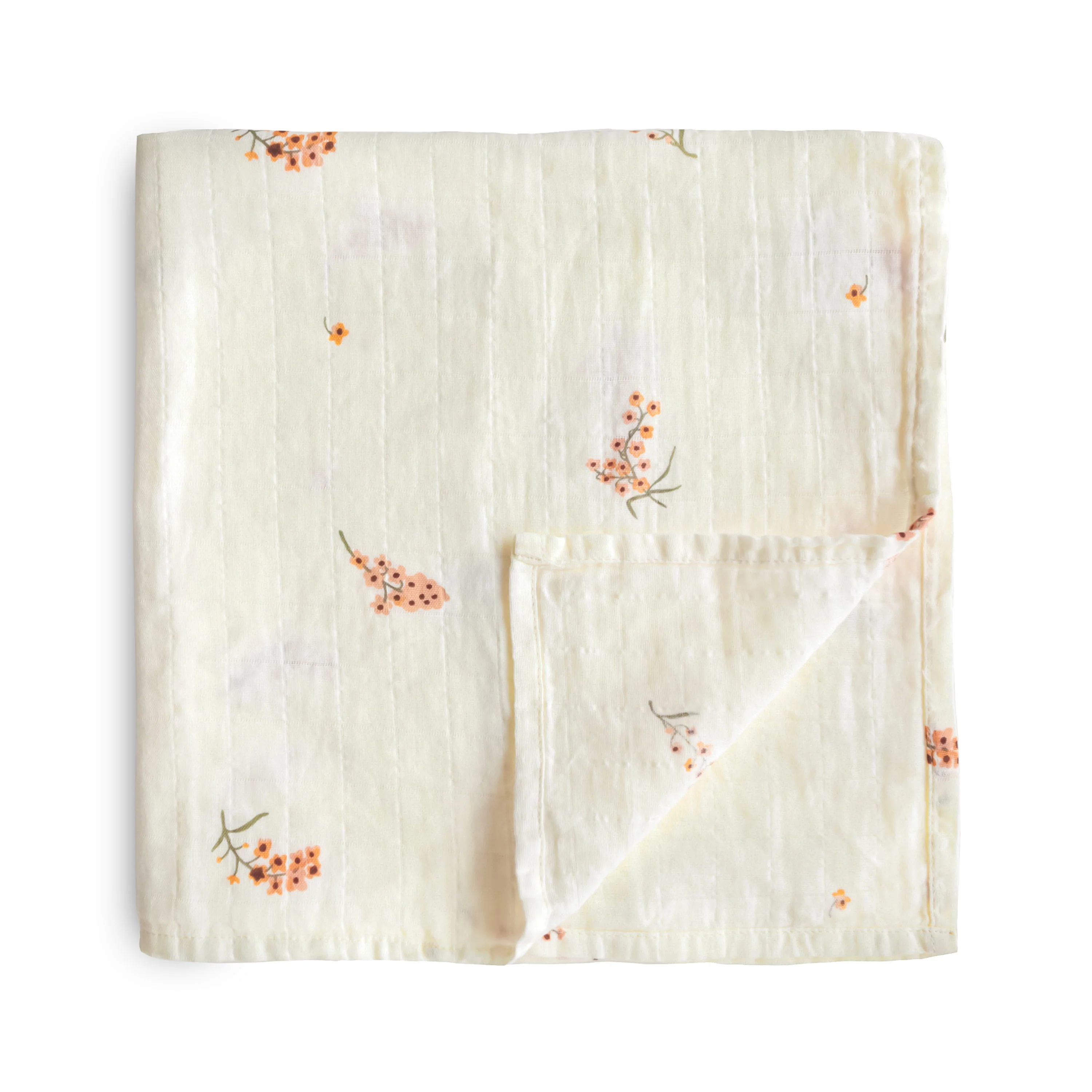 Mushie Organic Cotton Muslin Swaddle Blanket - Image 18