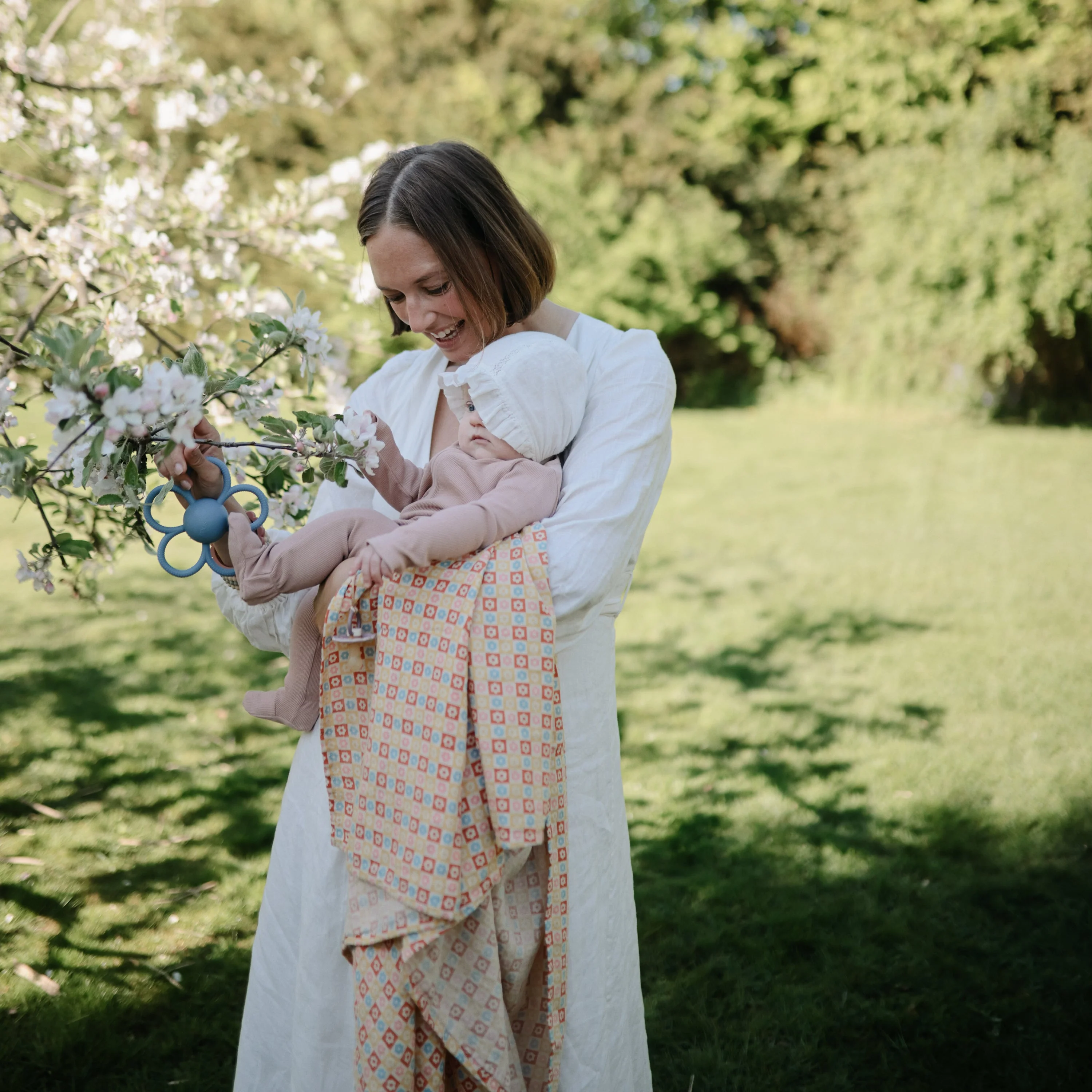Mushie Organic Cotton Muslin Swaddle Blanket - Image 182