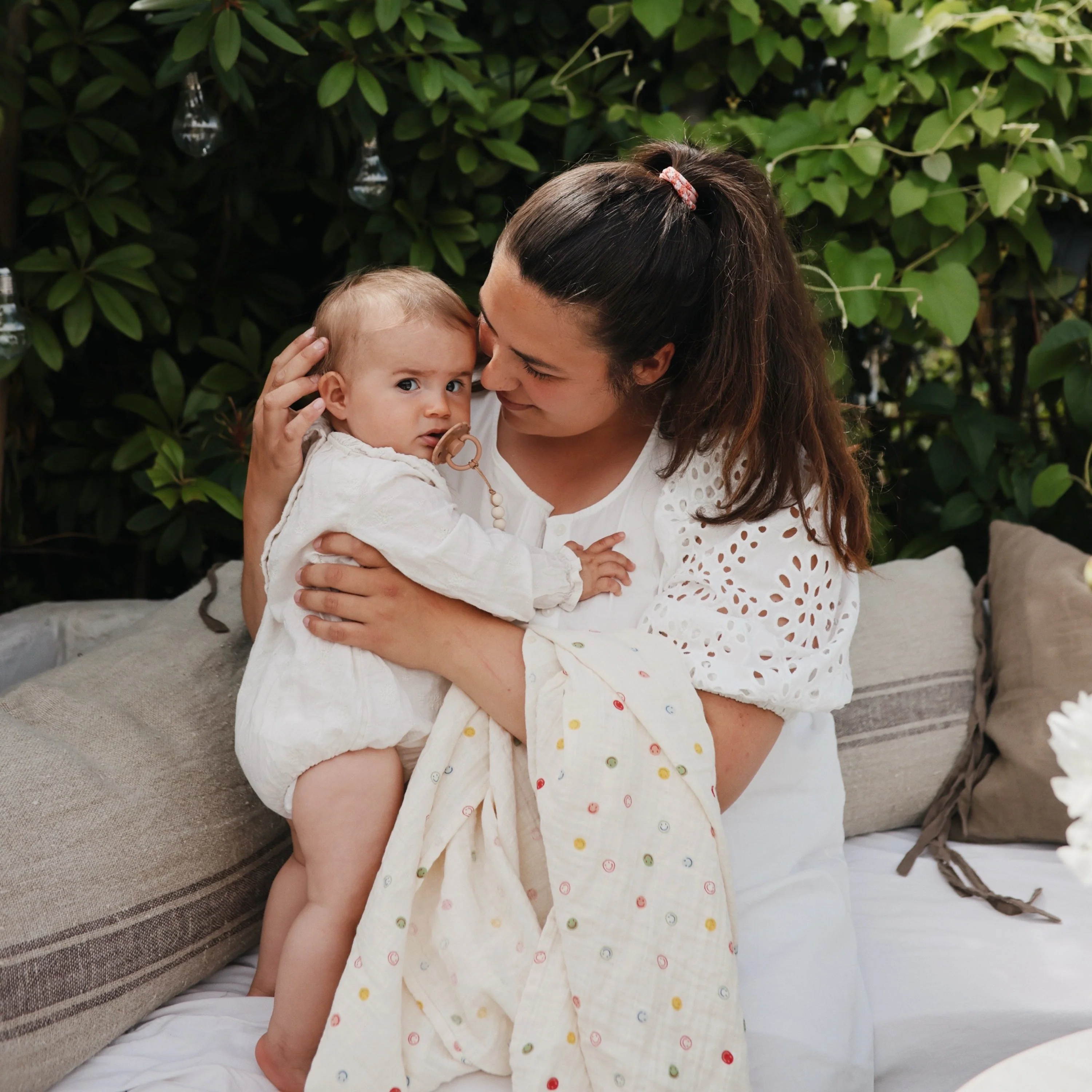 Mushie Organic Cotton Muslin Swaddle Blanket - Image 186