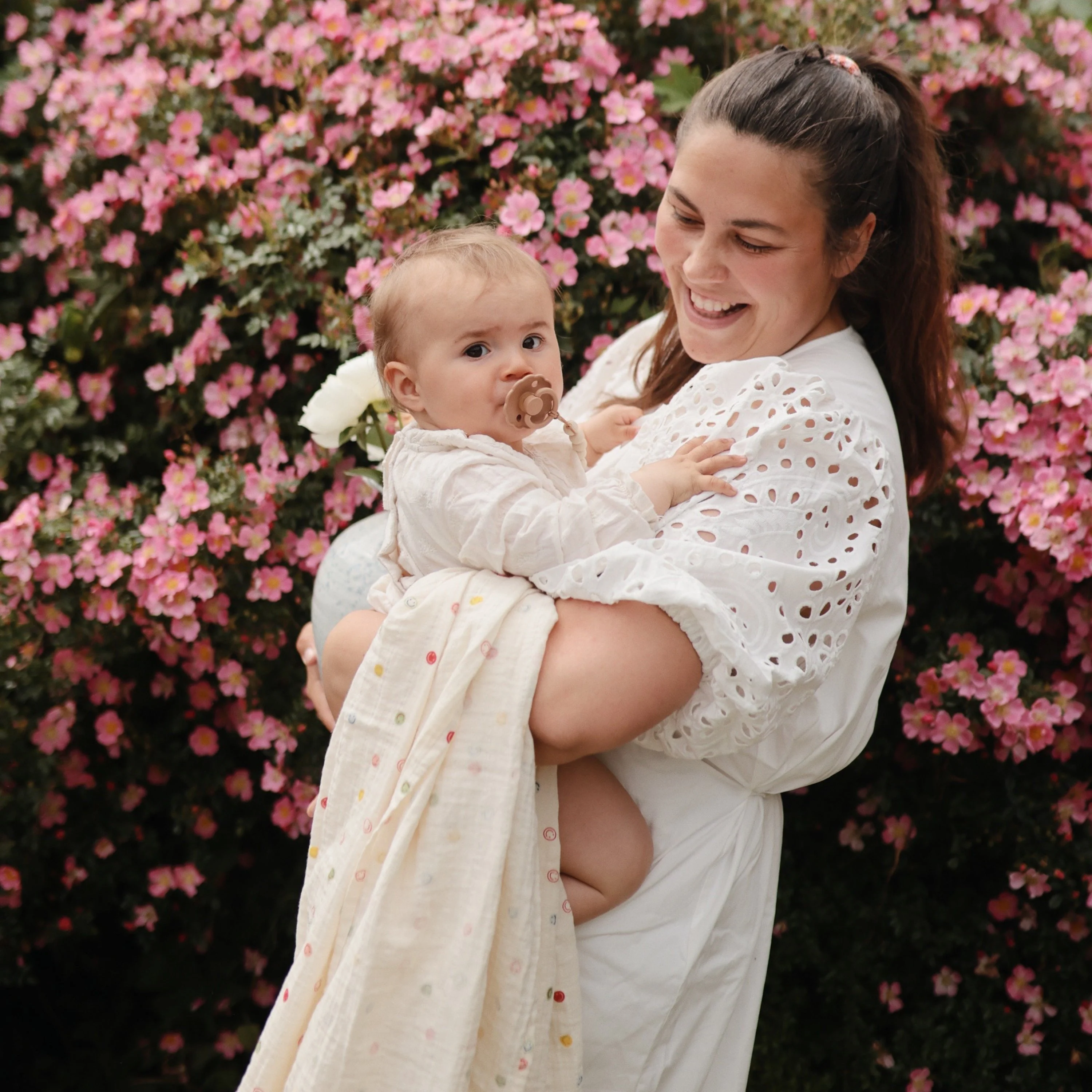 Mushie Organic Cotton Muslin Swaddle Blanket - Image 187