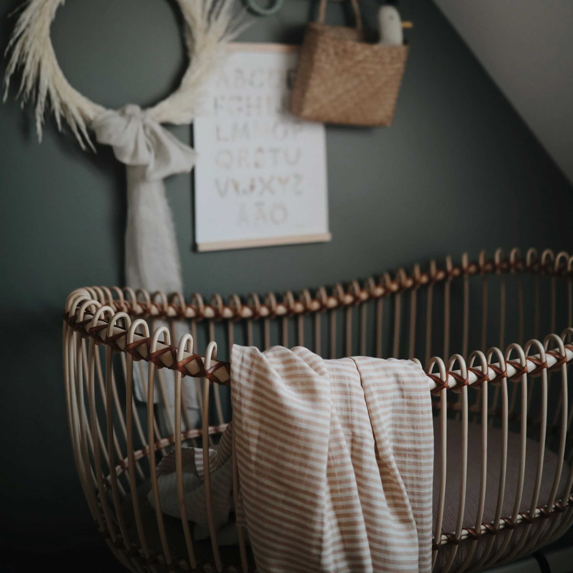 Mushie Organic Cotton Muslin Swaddle Blanket - Image 189