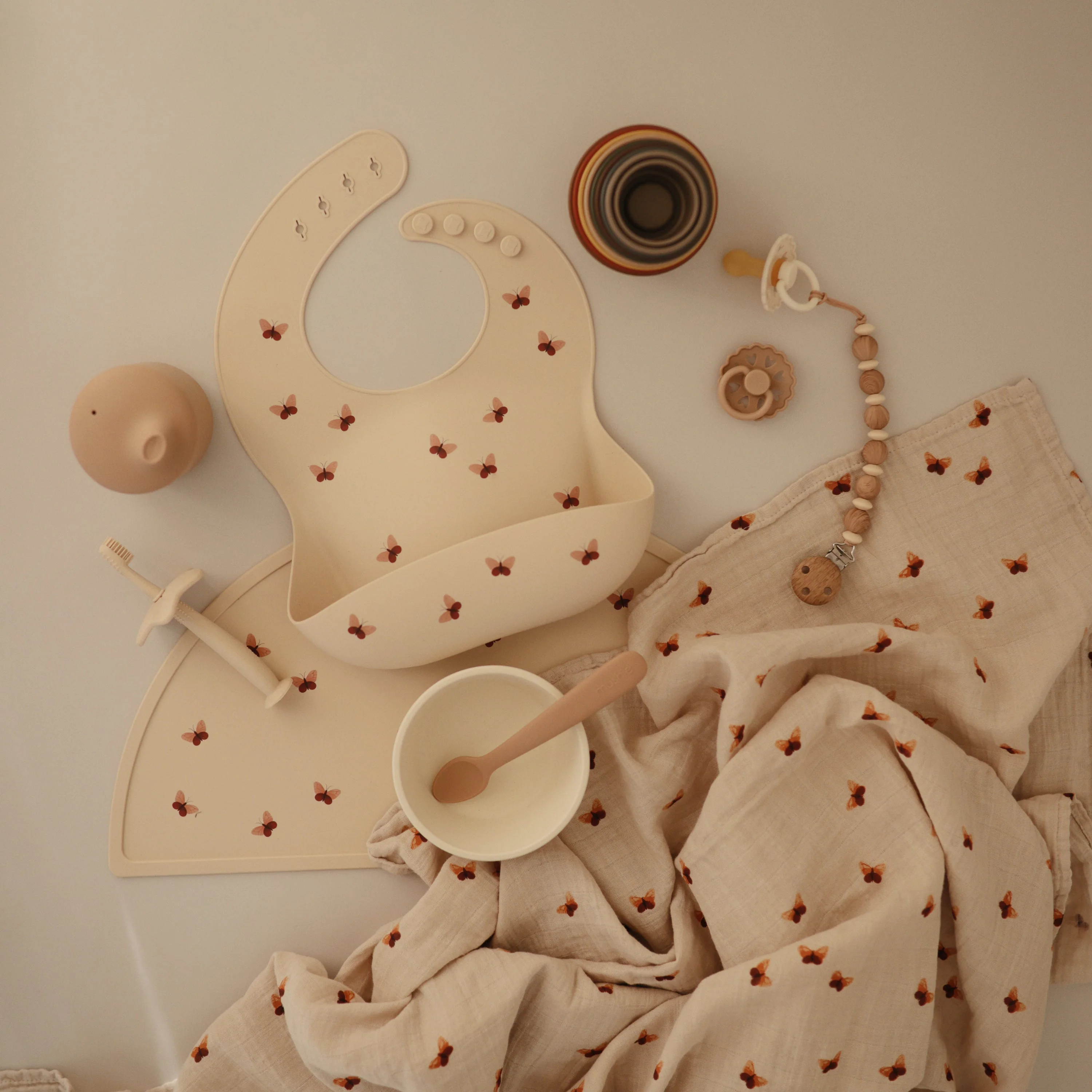 Mushie Organic Cotton Muslin Swaddle Blanket - Image 200