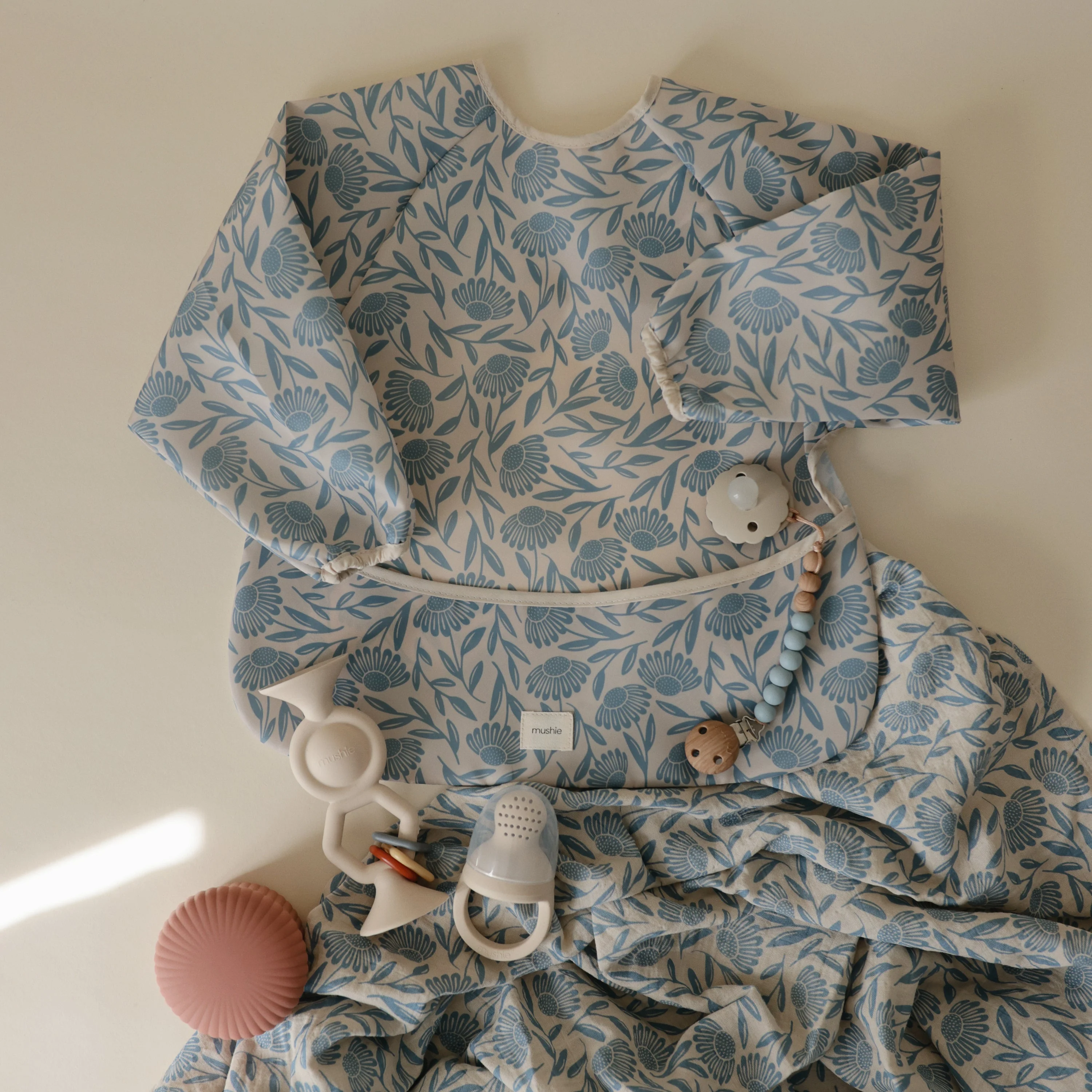 Mushie Organic Cotton Muslin Swaddle Blanket - Image 207