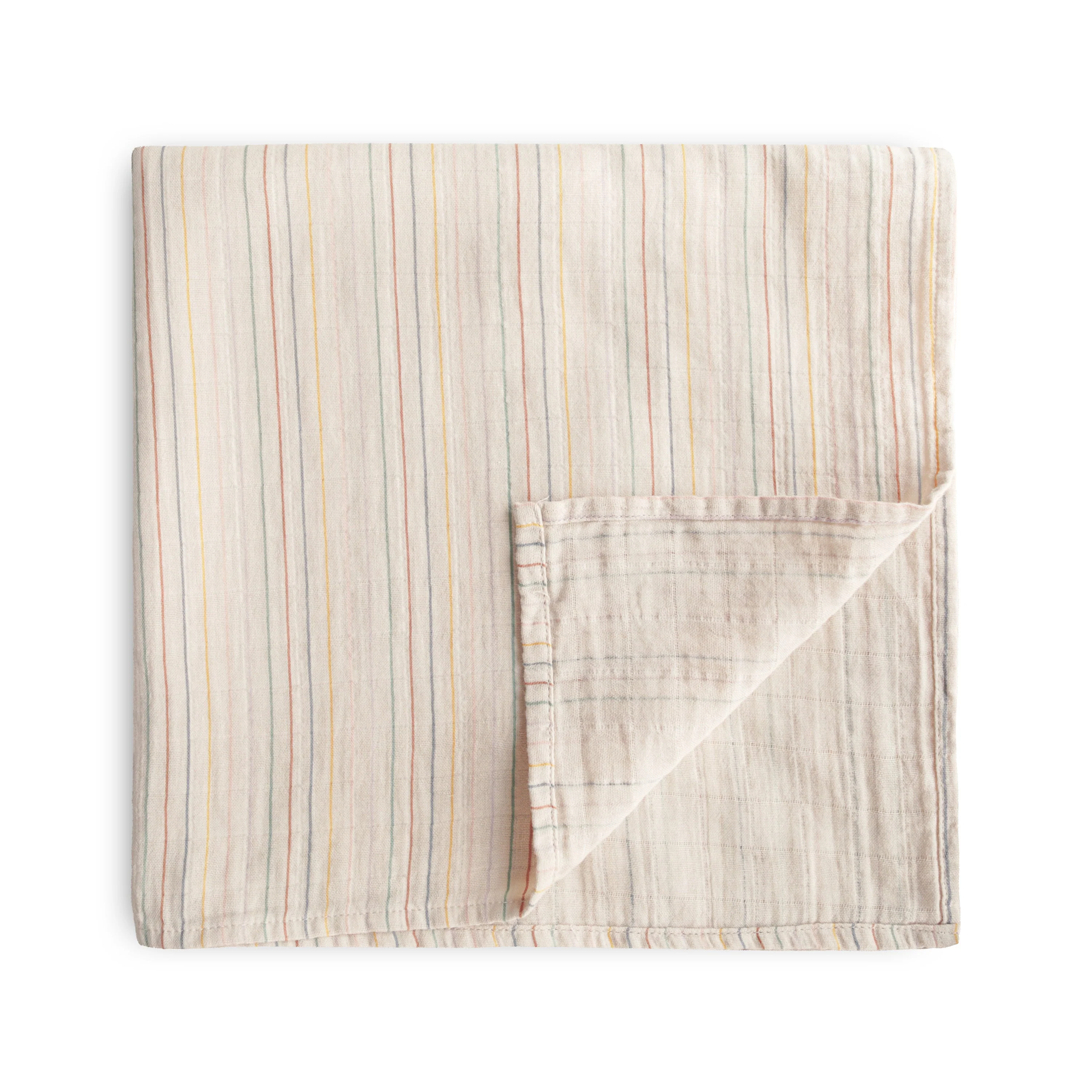 Mushie Organic Cotton Muslin Swaddle Blanket - Image 21