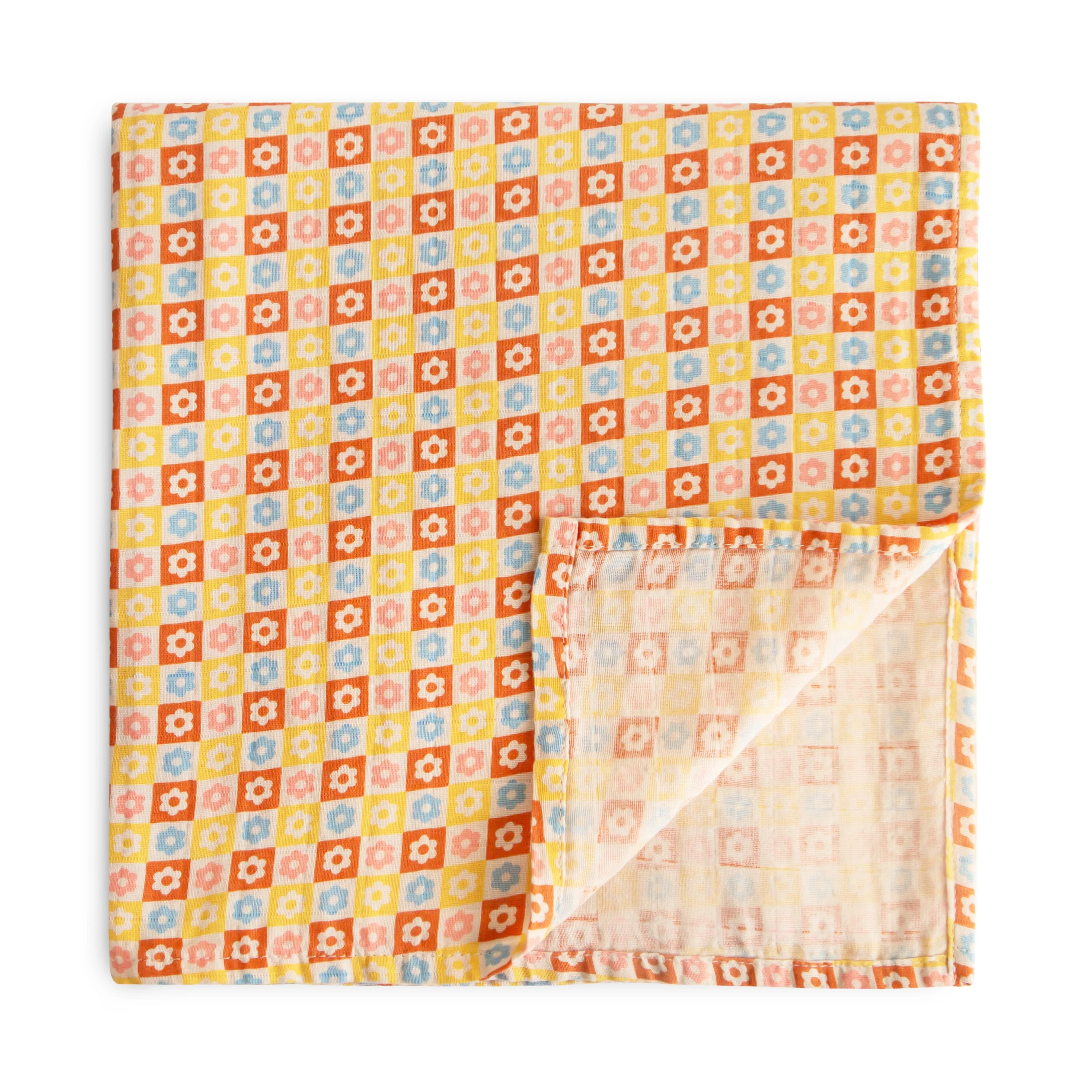 Mushie Organic Cotton Muslin Swaddle Blanket - Image 24