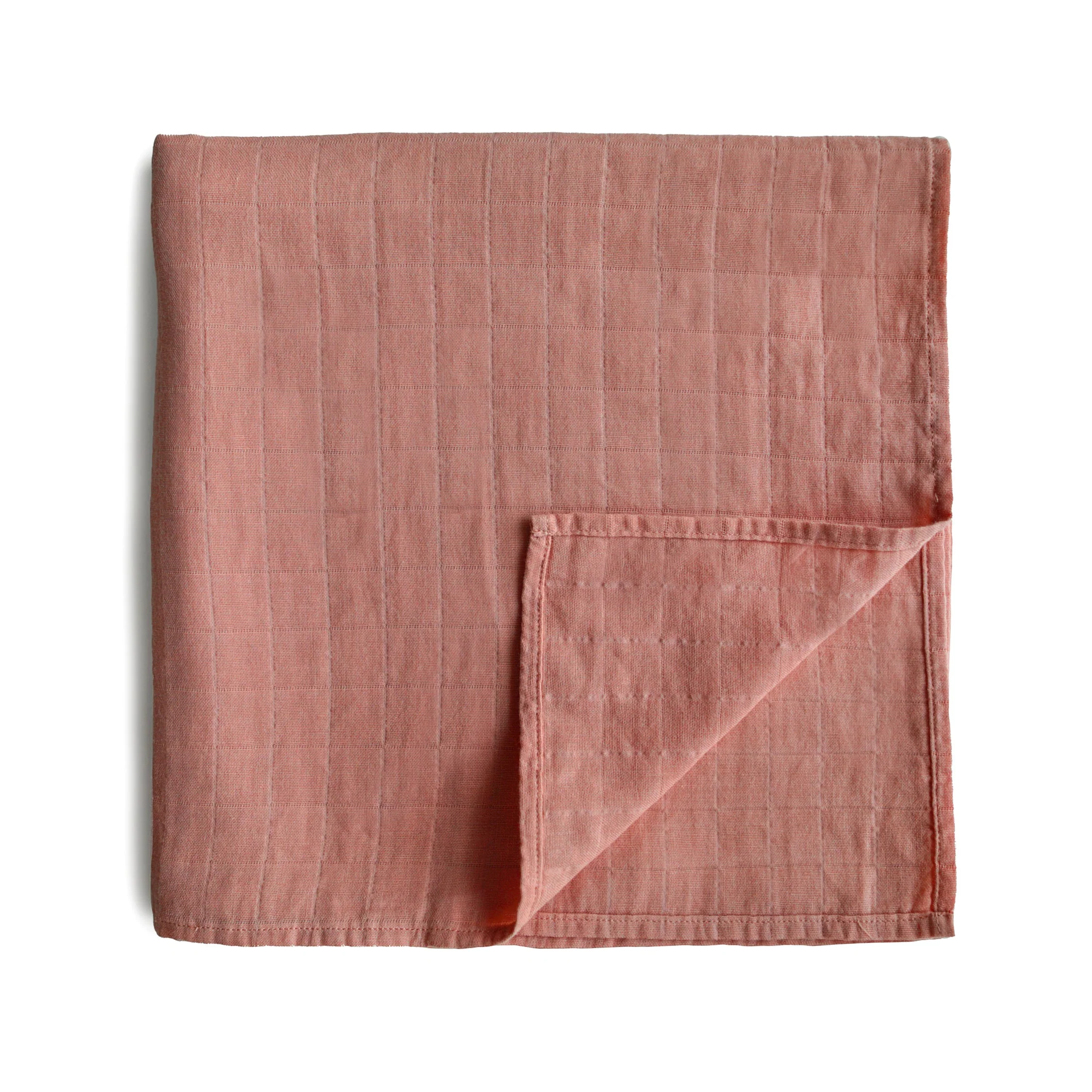 Mushie Organic Cotton Muslin Swaddle Blanket - Image 30