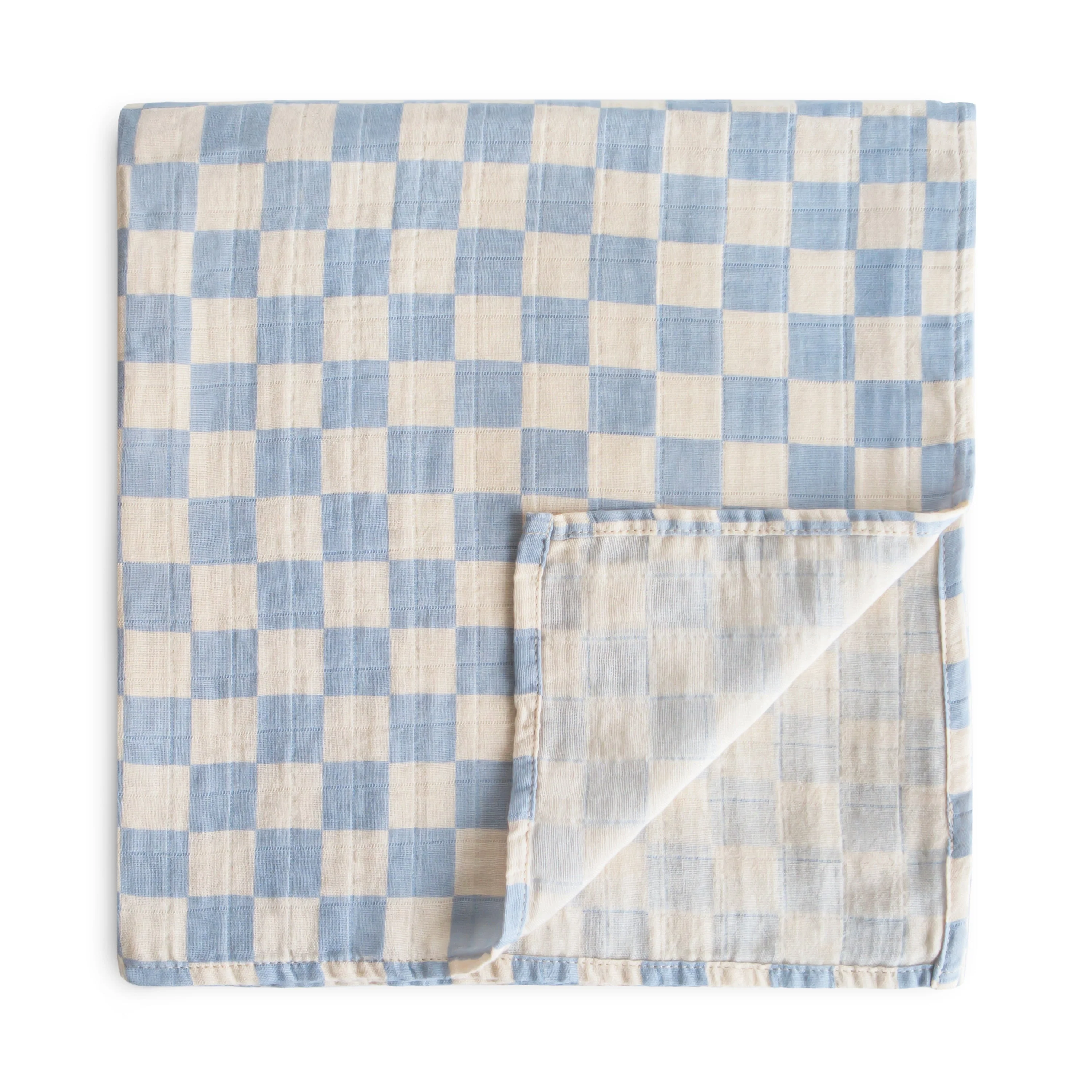Mushie Organic Cotton Muslin Swaddle Blanket - Image 36