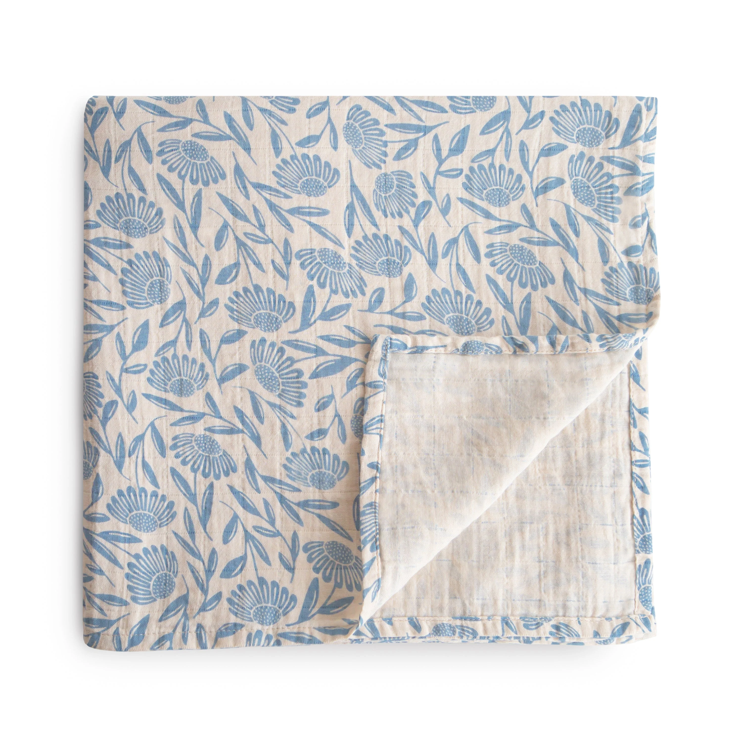 Mushie Organic Cotton Muslin Swaddle Blanket - Image 38