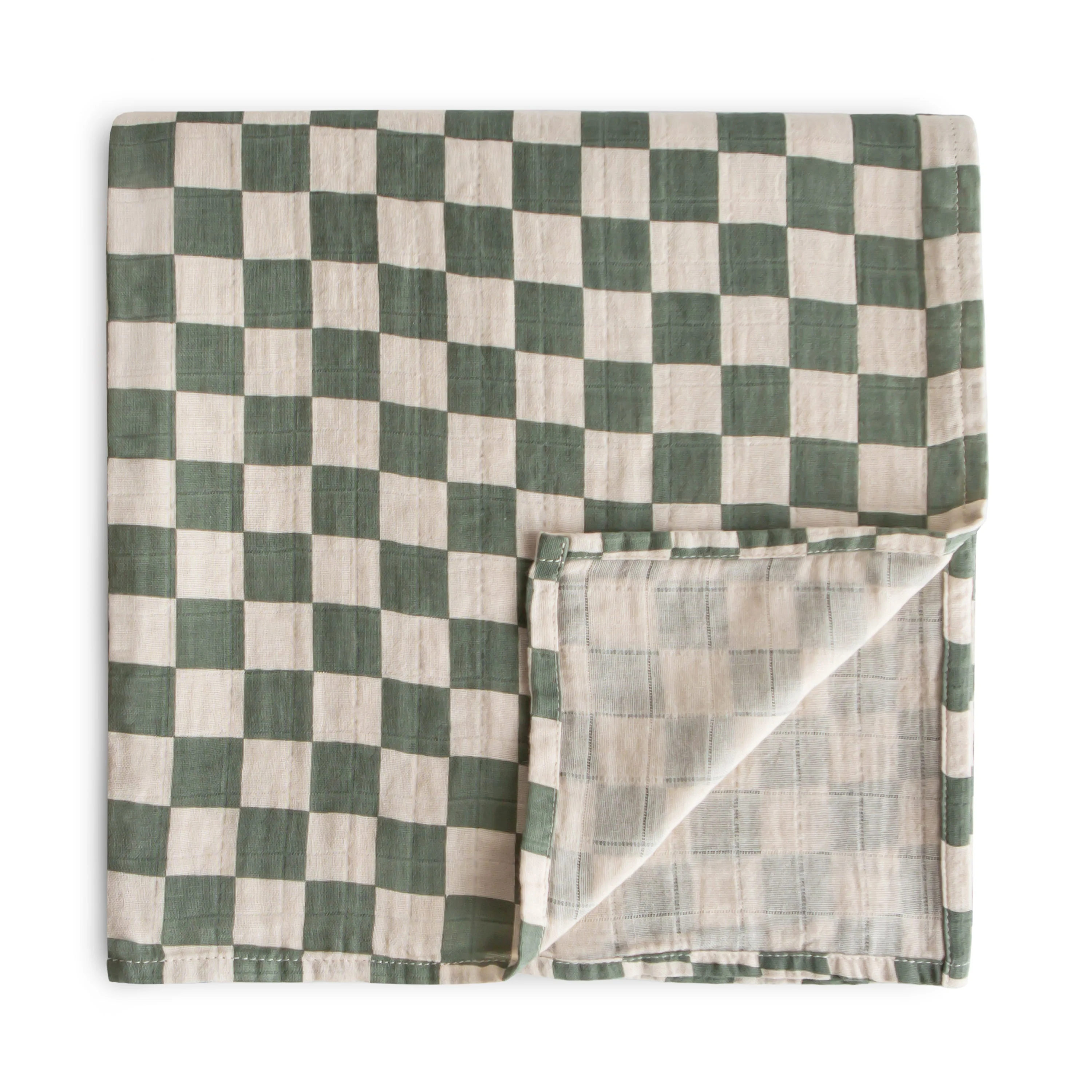 Mushie Organic Cotton Muslin Swaddle Blanket - Image 40