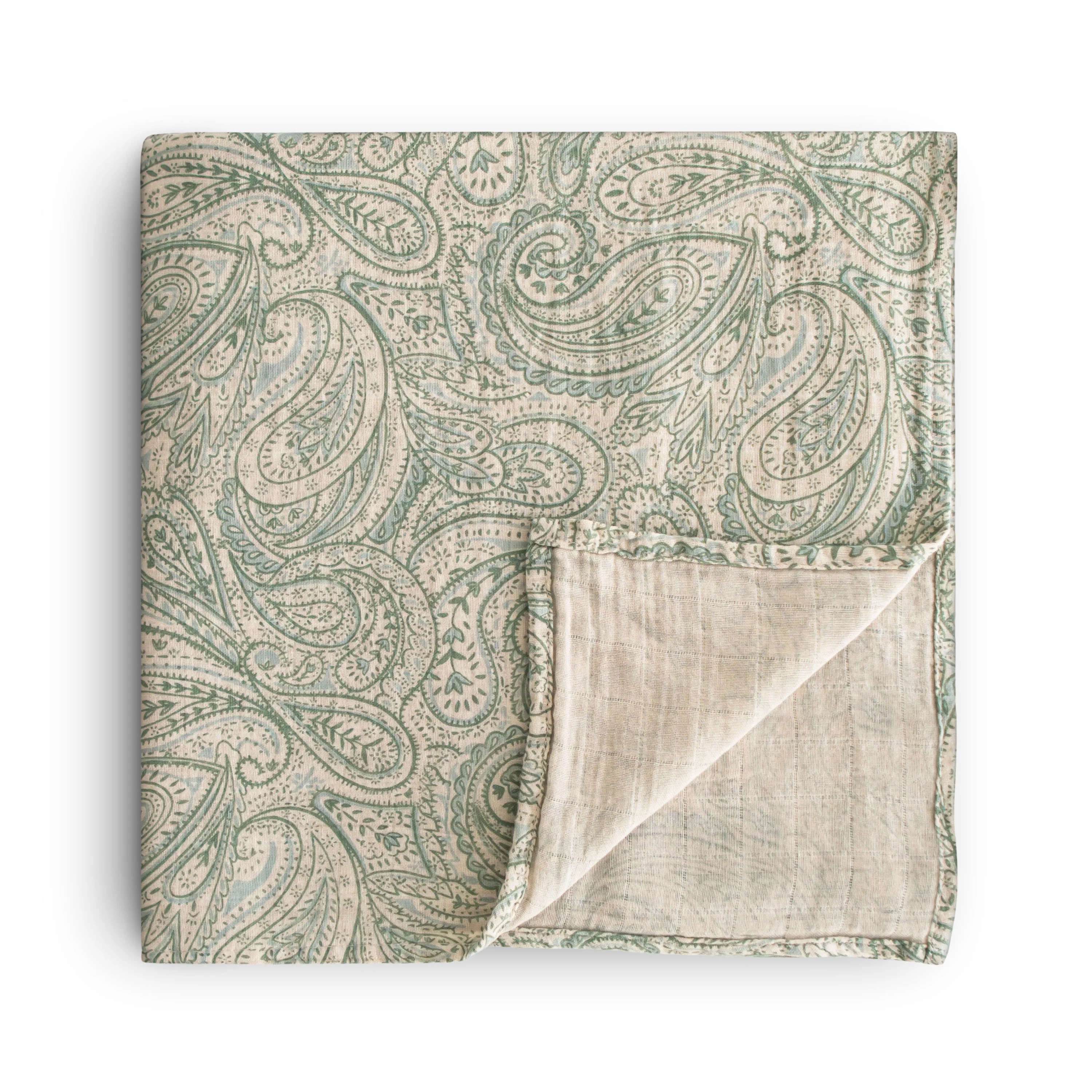 Mushie Organic Cotton Muslin Swaddle Blanket - Image 41