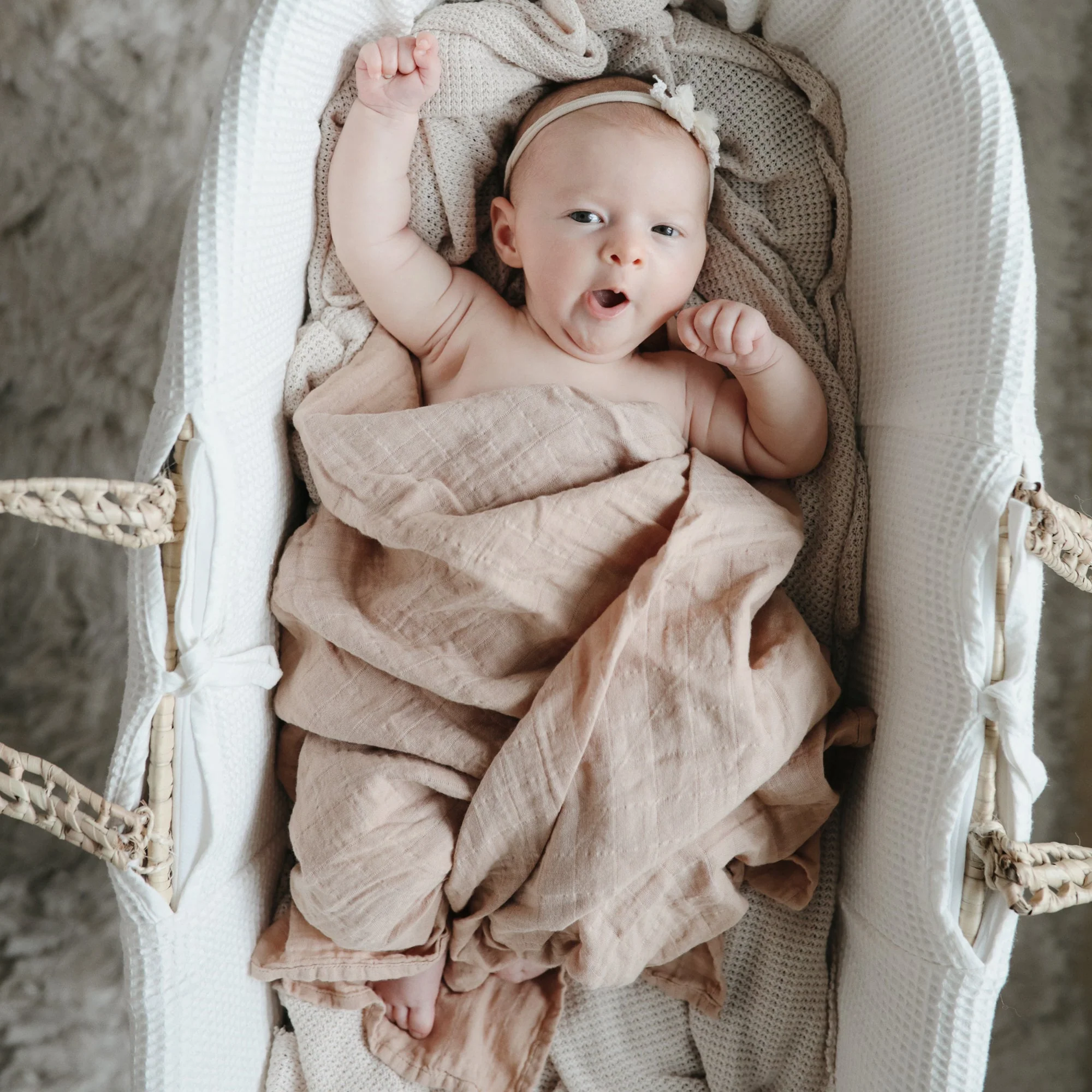 Mushie Organic Cotton Muslin Swaddle Blanket - Image 51