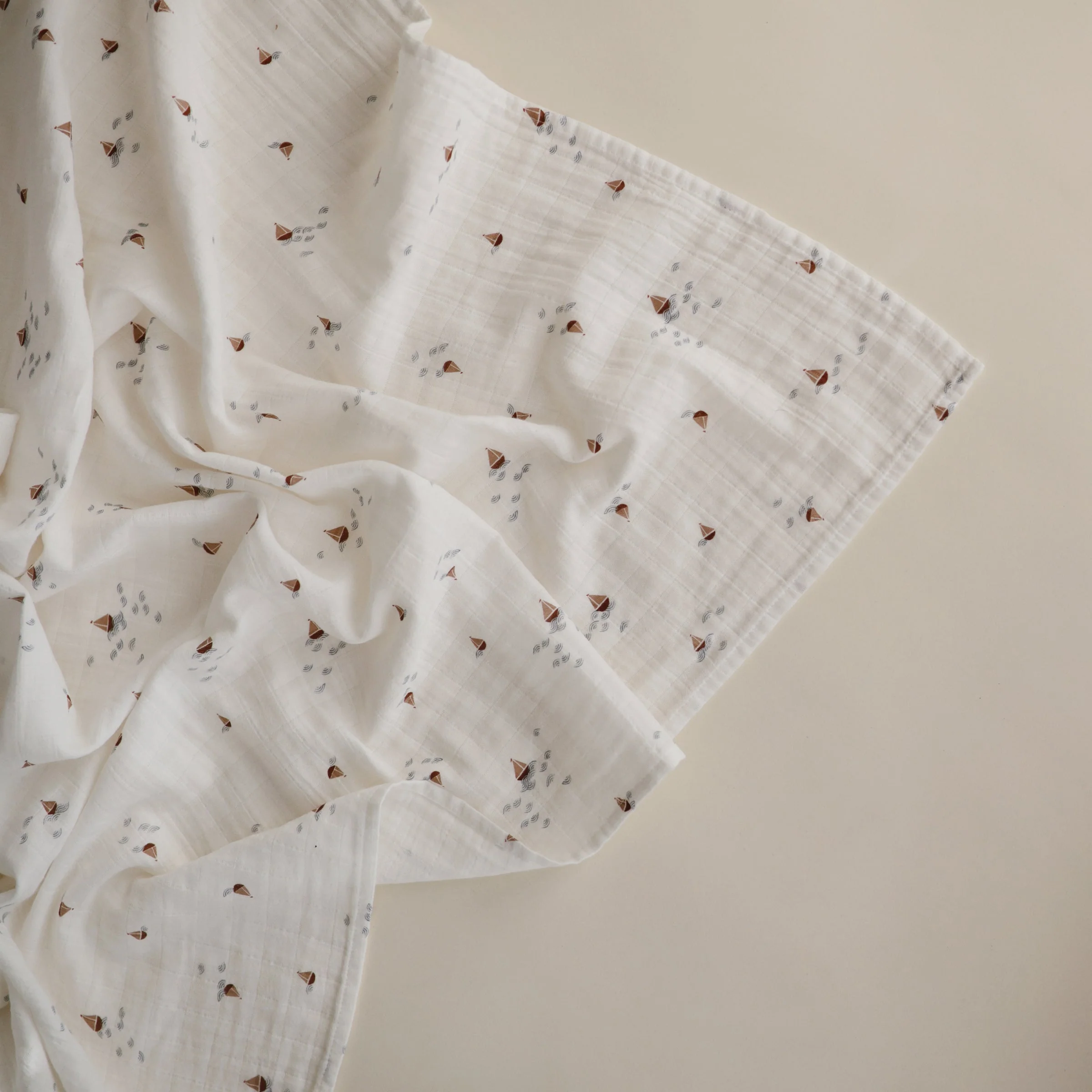 Mushie Organic Cotton Muslin Swaddle Blanket - Image 66
