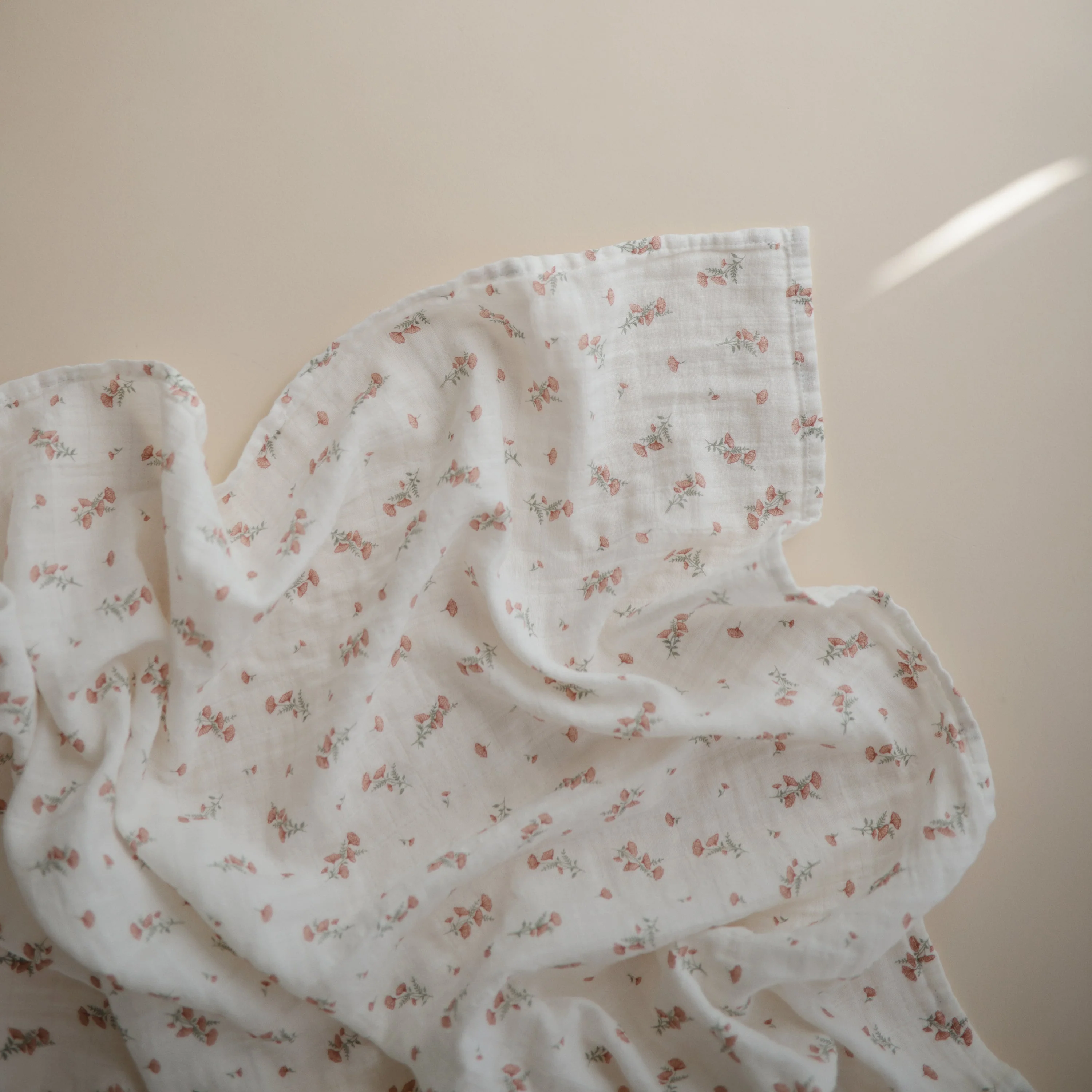 Mushie Organic Cotton Muslin Swaddle Blanket - Image 68