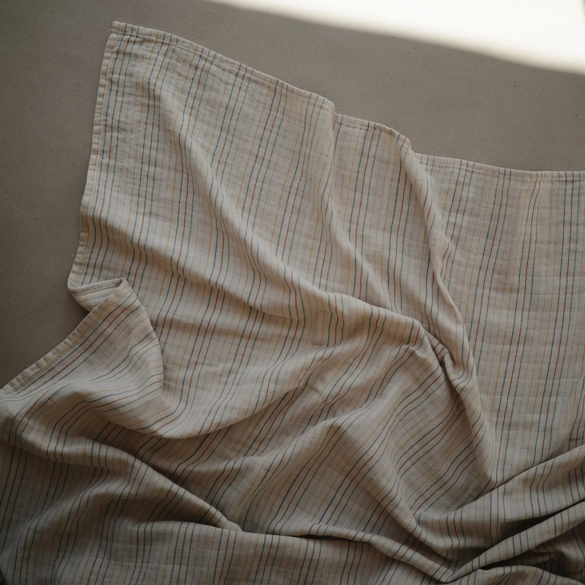 Mushie Organic Cotton Muslin Swaddle Blanket - Image 77