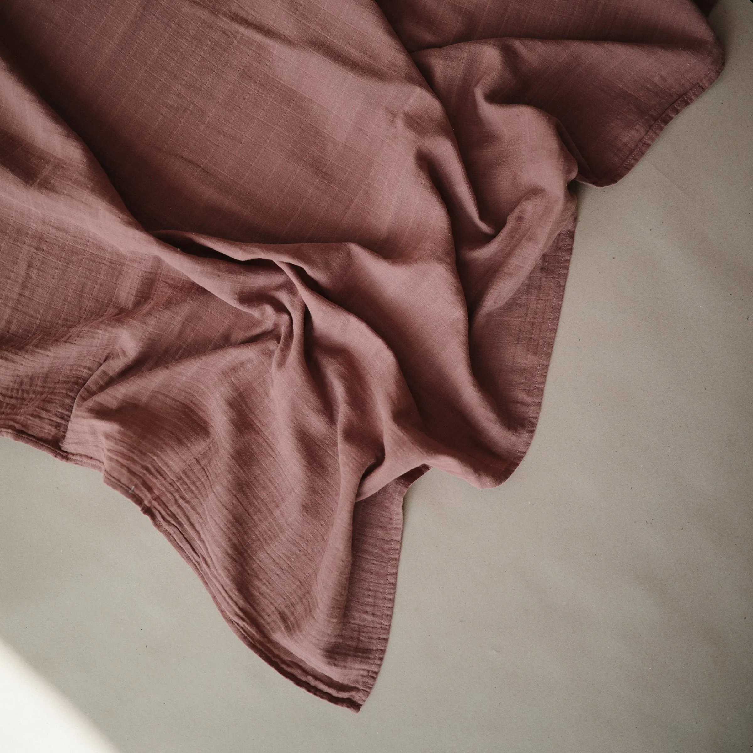 Mushie Organic Cotton Muslin Swaddle Blanket - Image 89