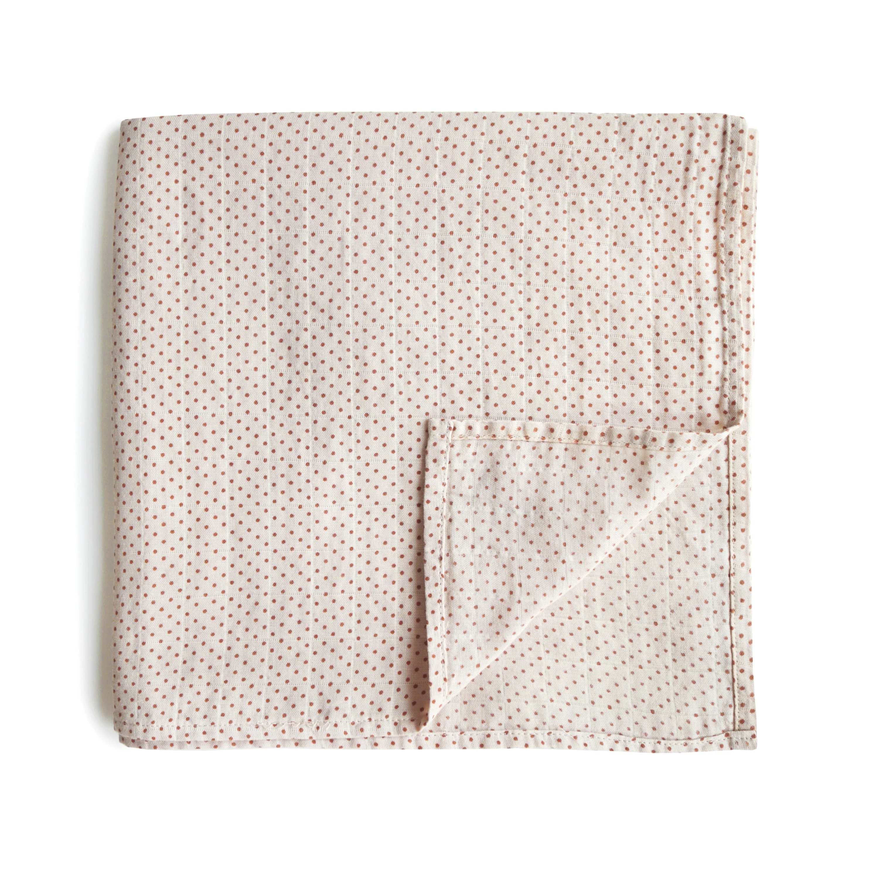 Mushie Organic Cotton Muslin Swaddle Blanket - Image 9