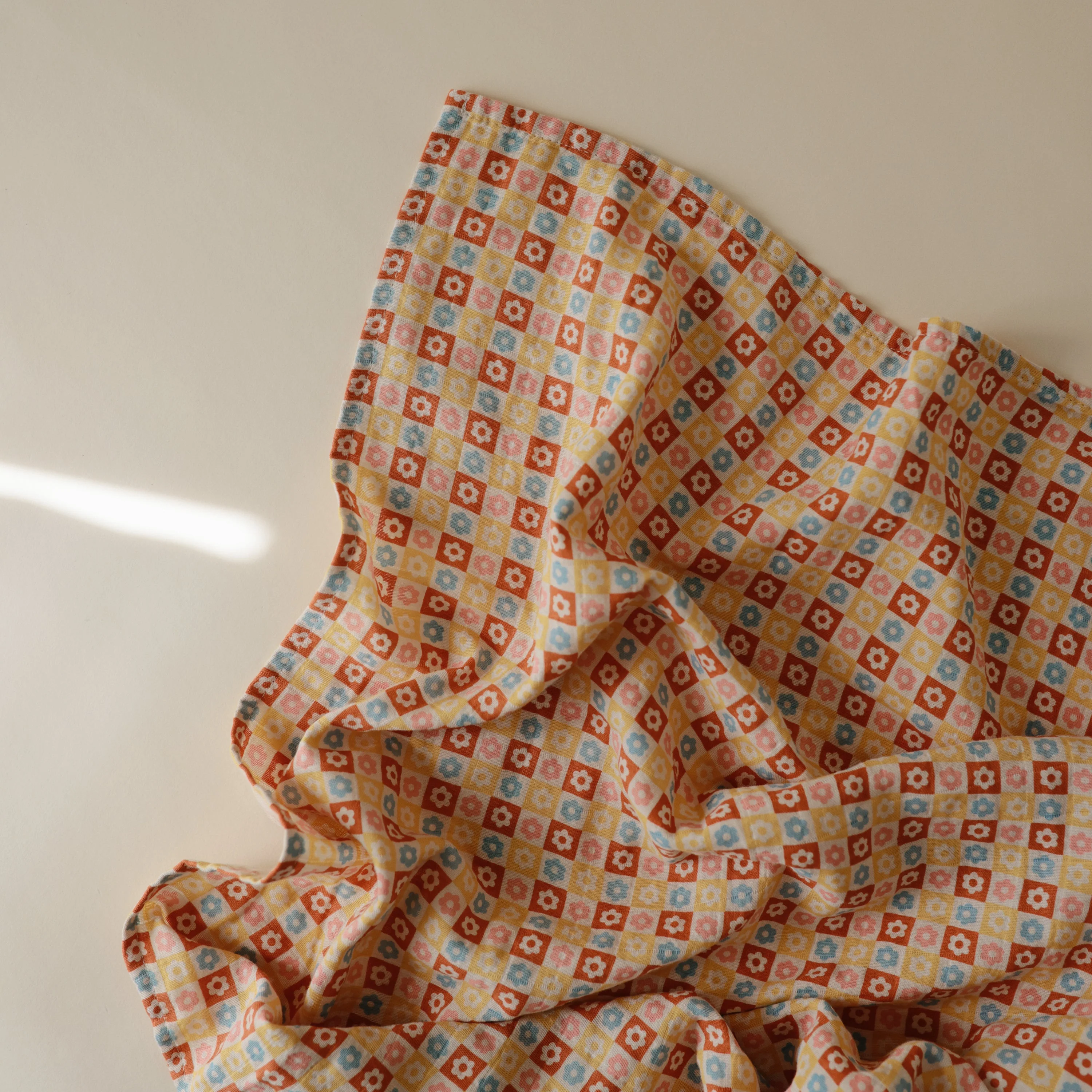 Mushie Organic Cotton Muslin Swaddle Blanket - Image 92