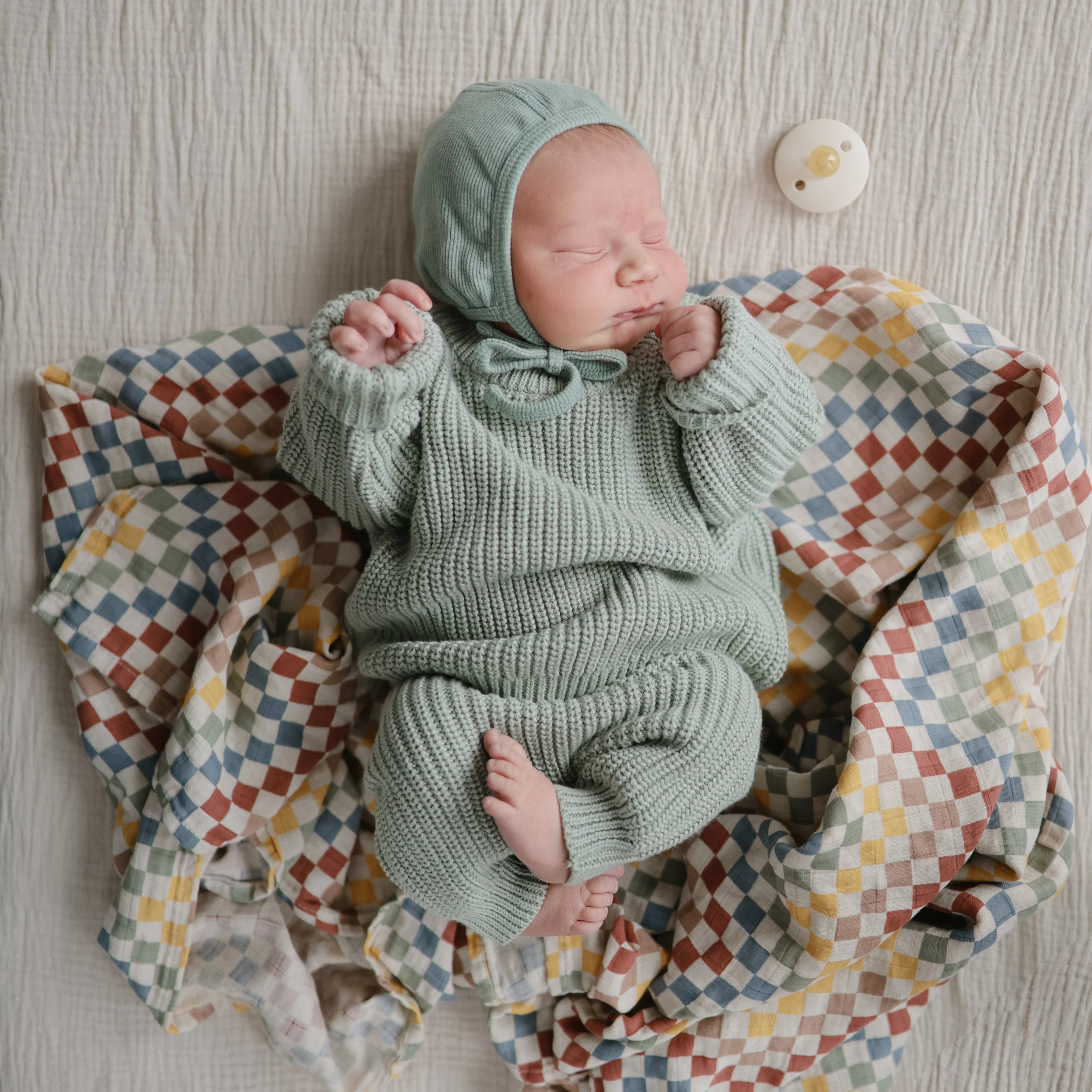 Mushie Organic Cotton Muslin Swaddle Blanket - Image 99
