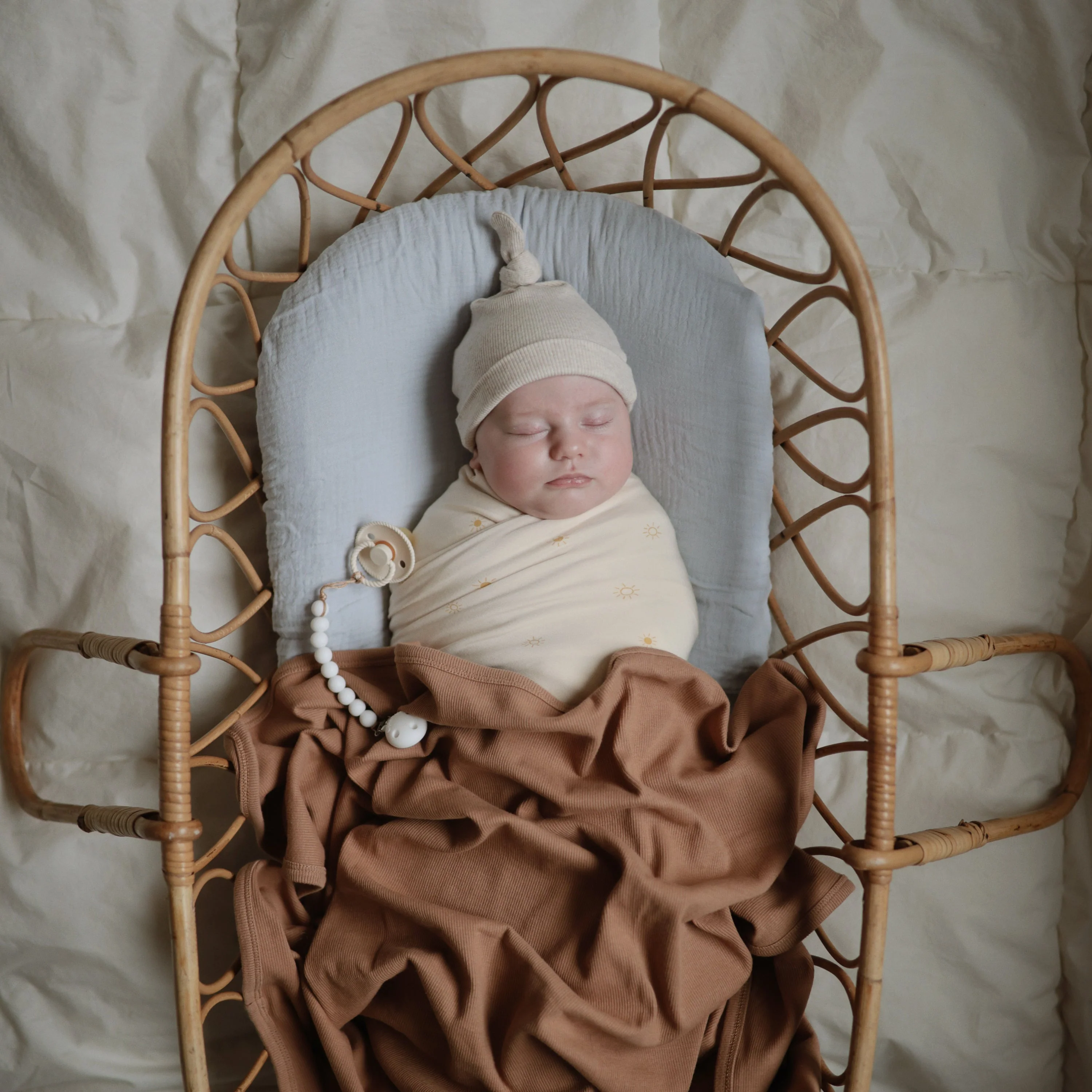 Mushie Ribbed Baby Blanket - Image 21