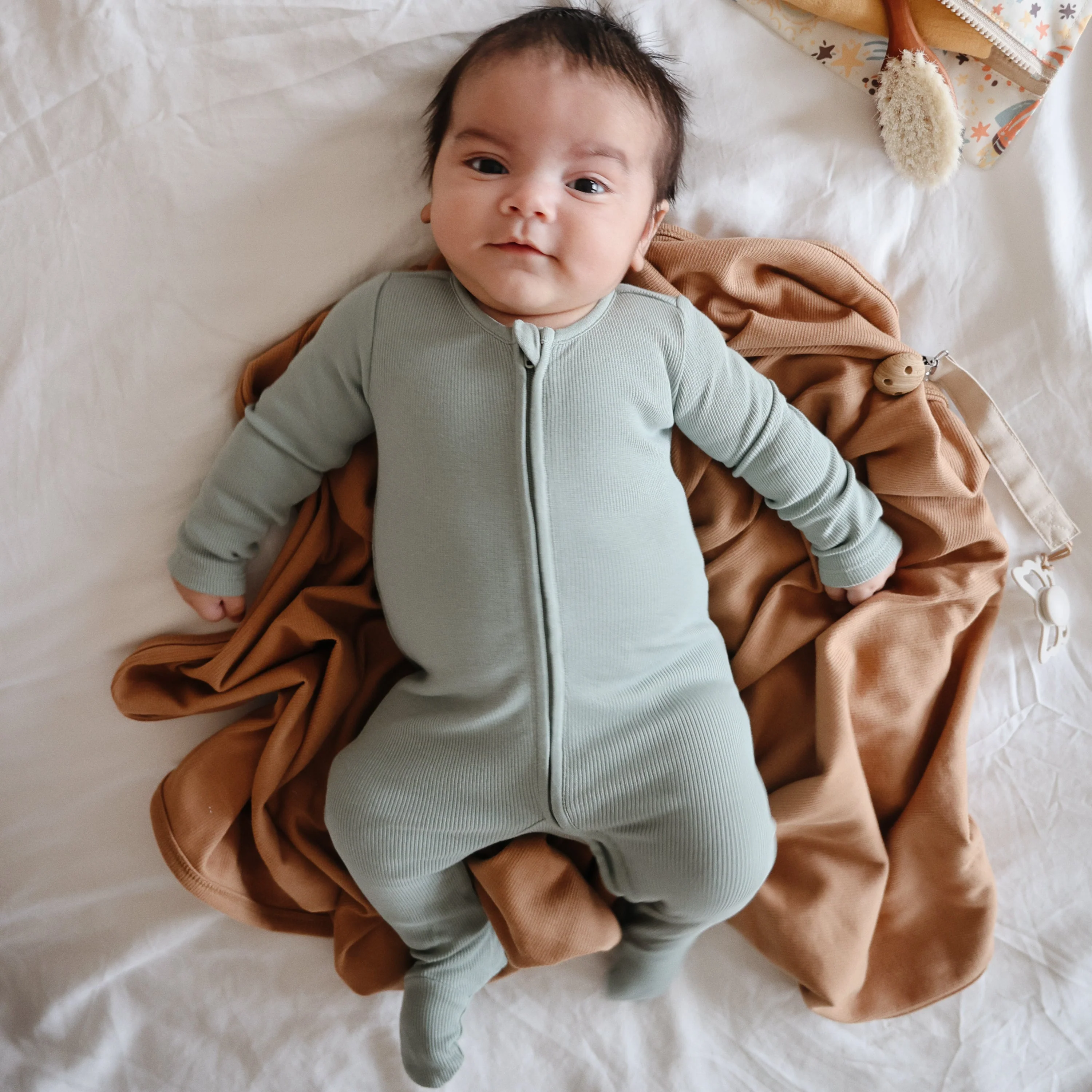 Mushie Ribbed Baby Blanket - Image 40