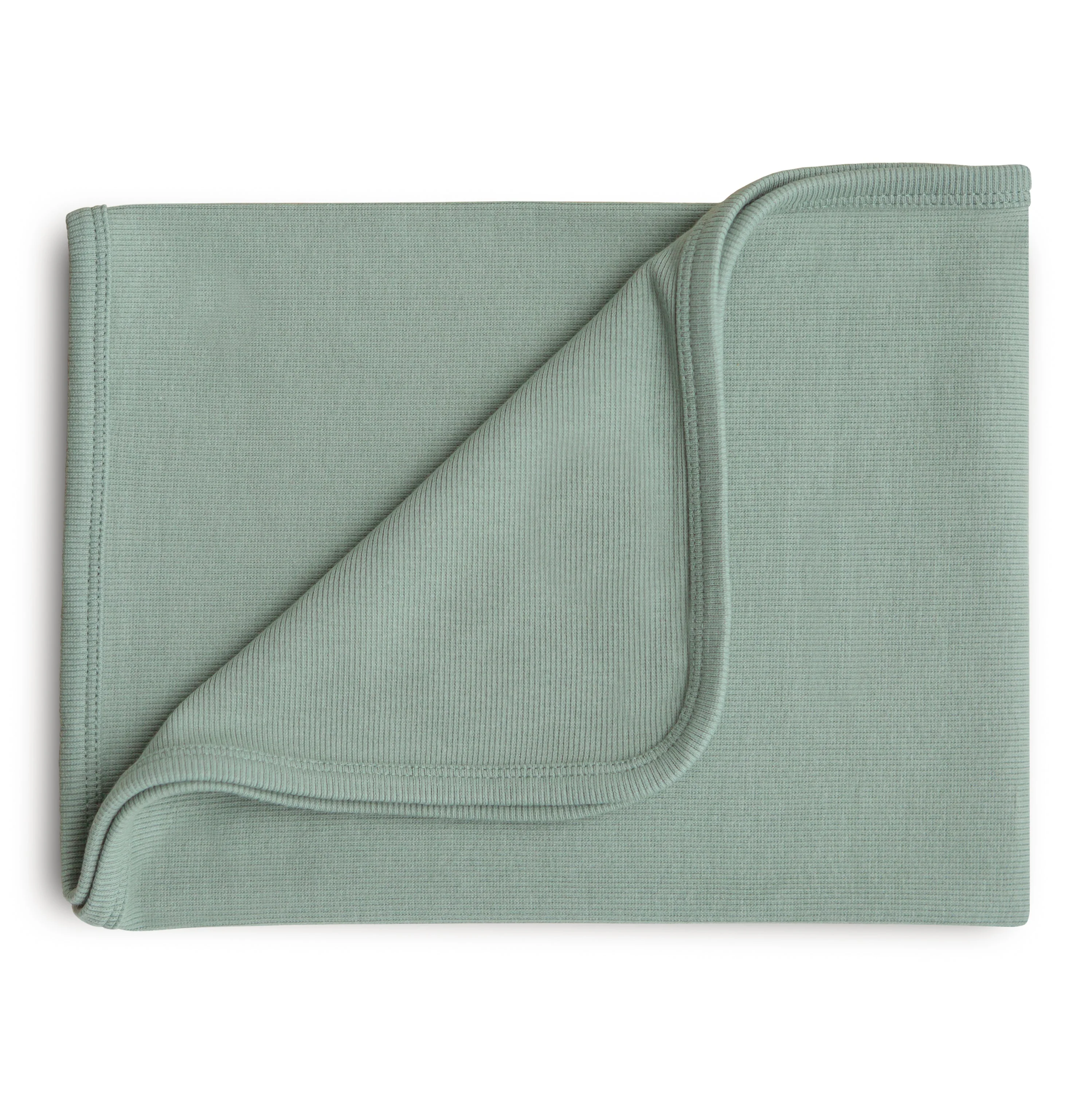 Mushie Ribbed Baby Blanket - Image 5