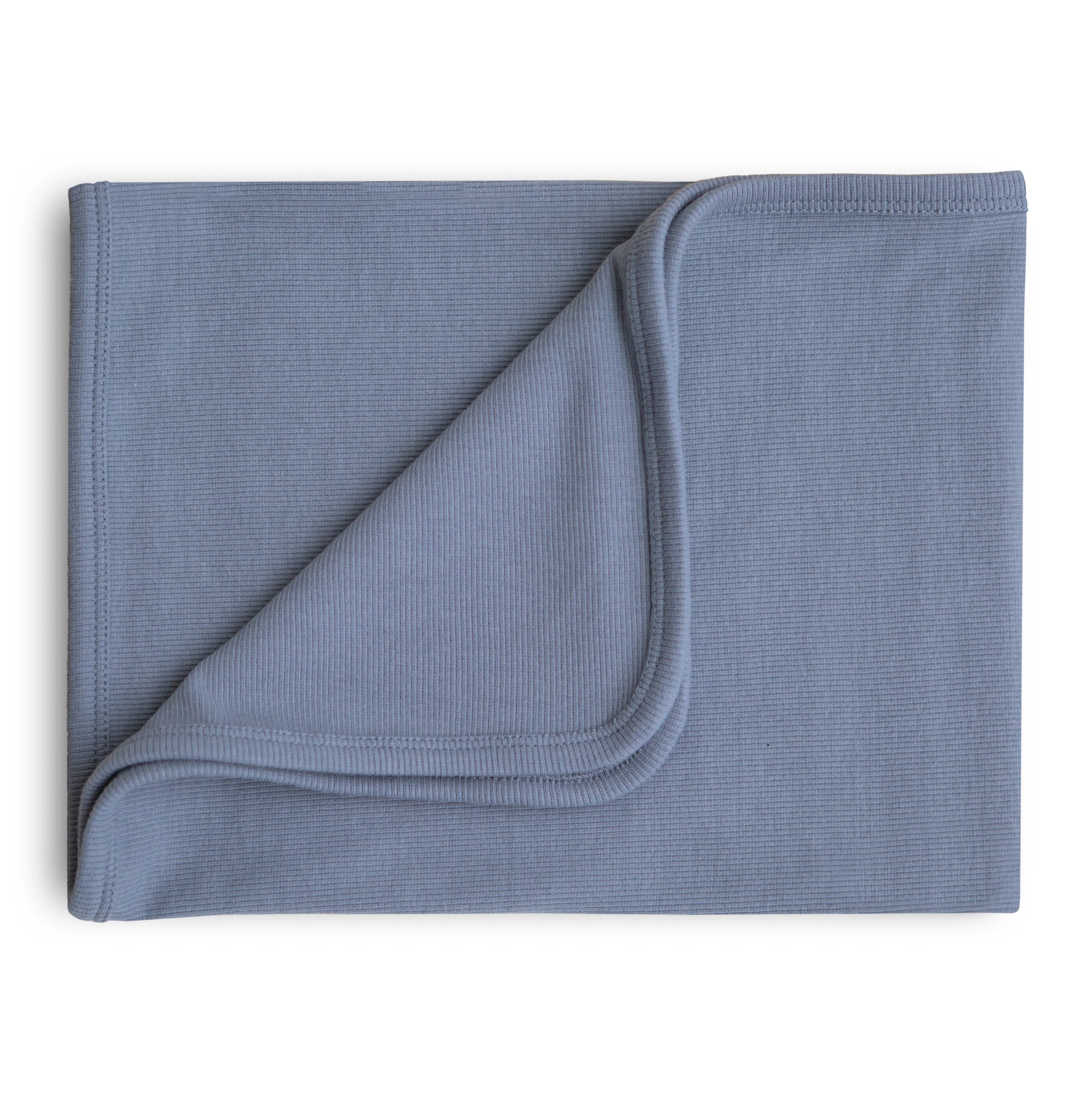 Mushie Ribbed Baby Blanket - Image 6