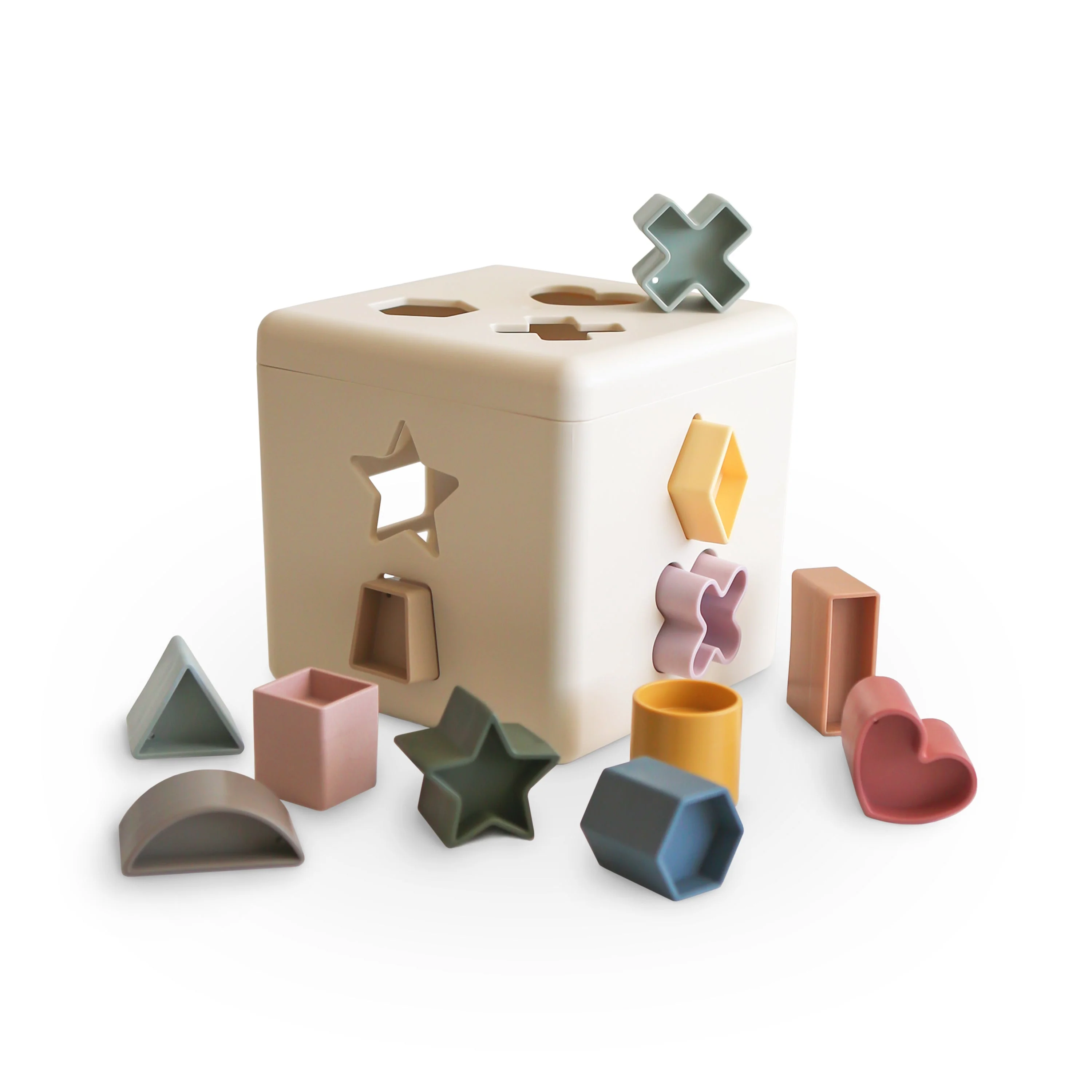 Mushie Shape Sorting Box - Image 2