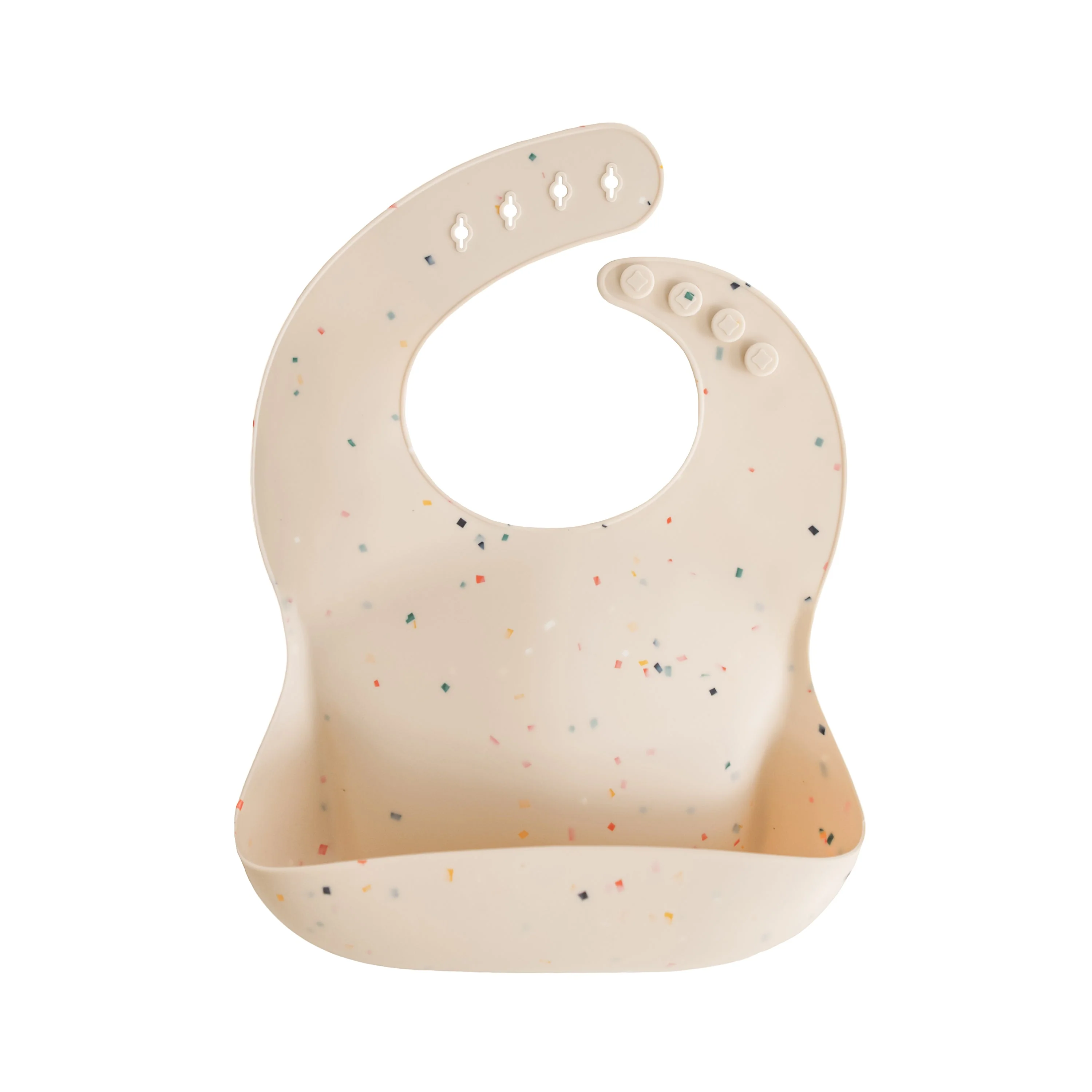 Mushie Silicone Baby Bib - Image 11