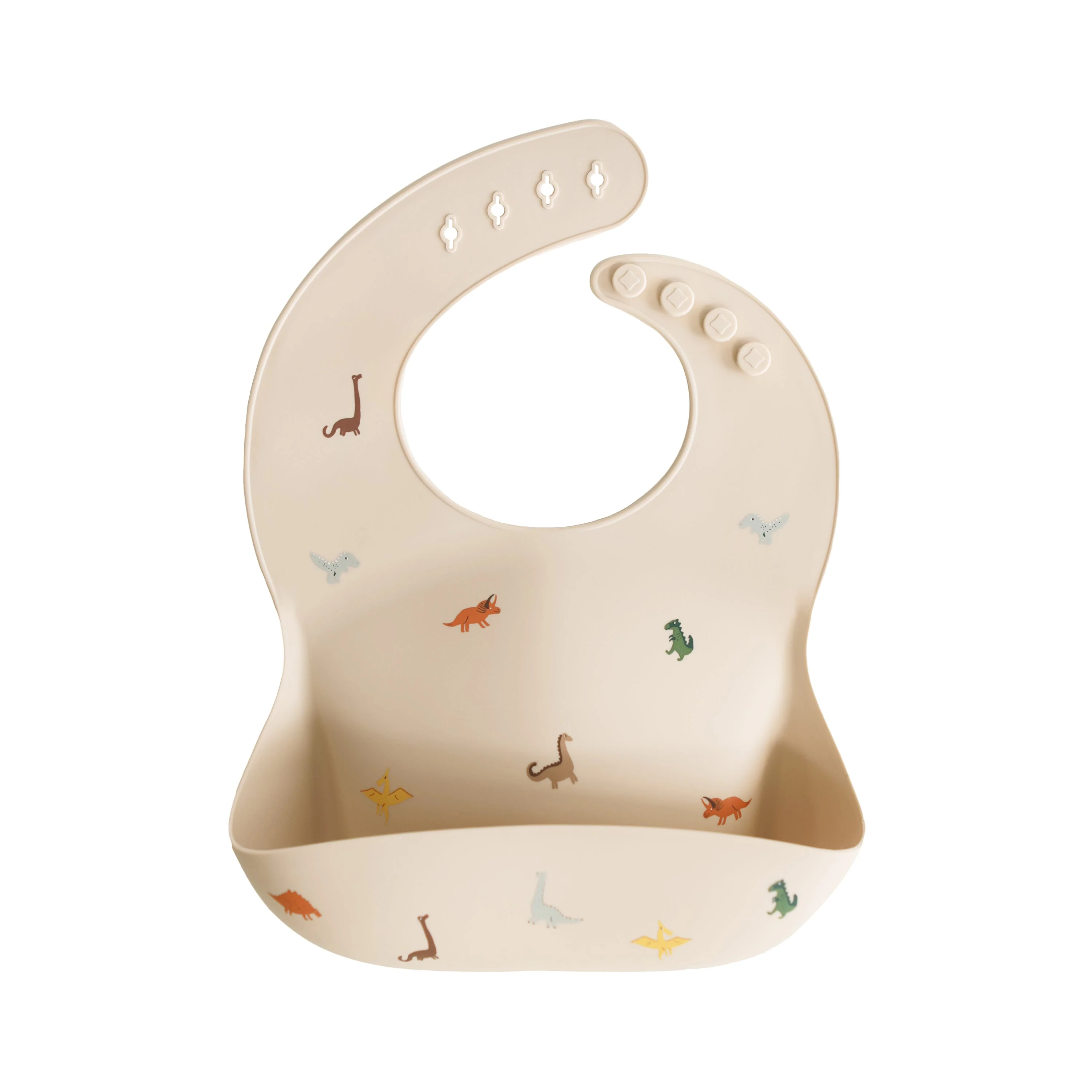 Mushie Silicone Baby Bib - Image 12