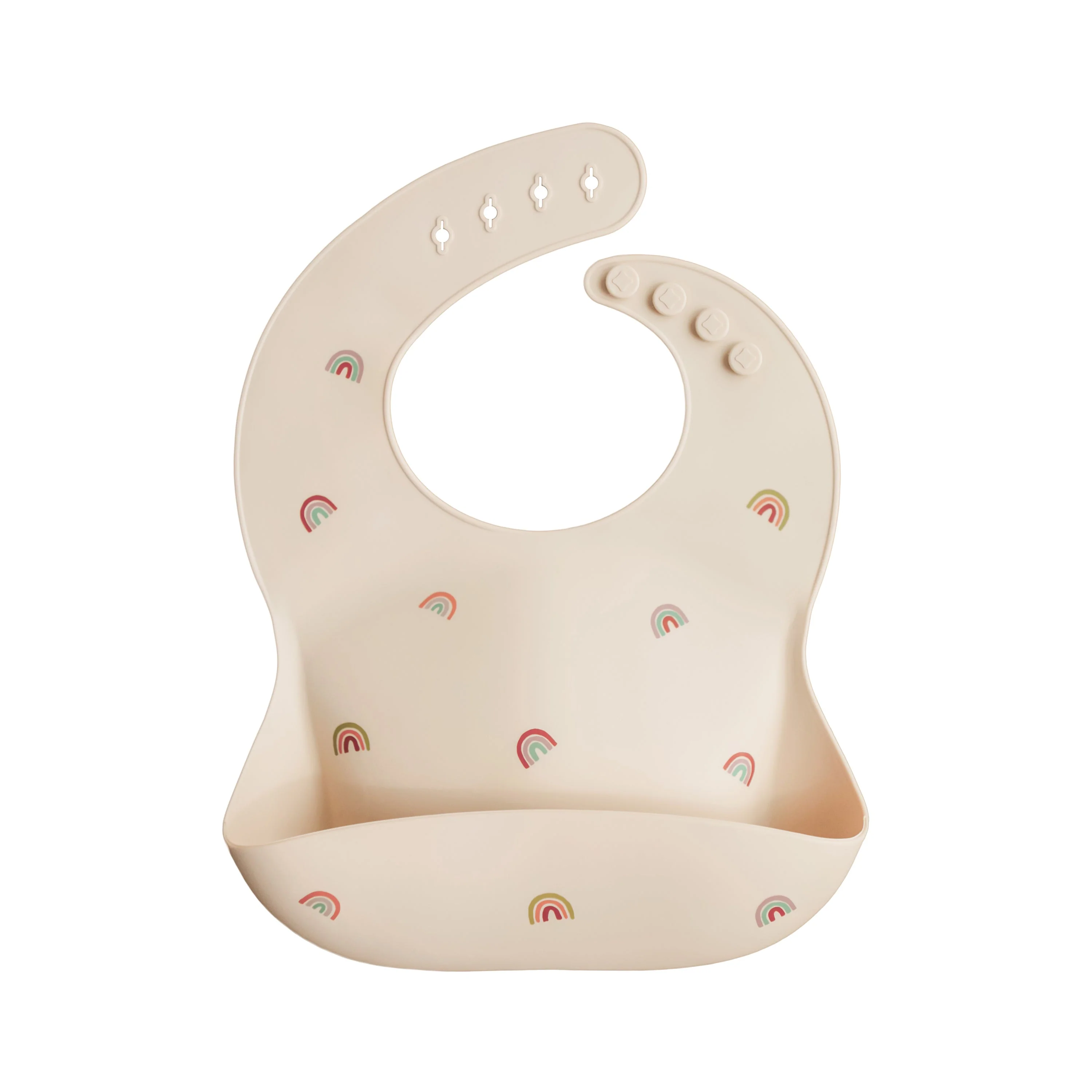 Mushie Silicone Baby Bib - Image 14