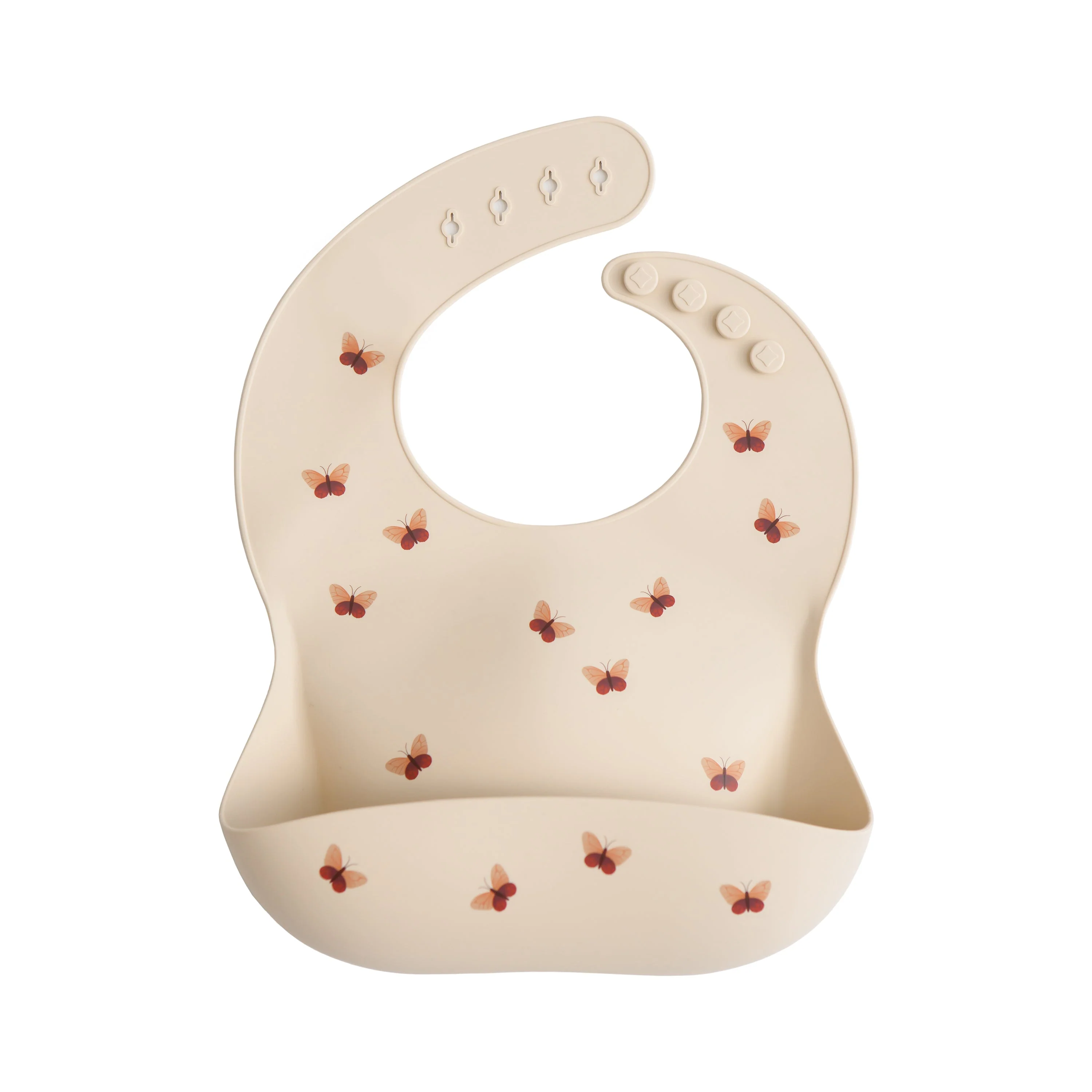Mushie Silicone Baby Bib - Image 15